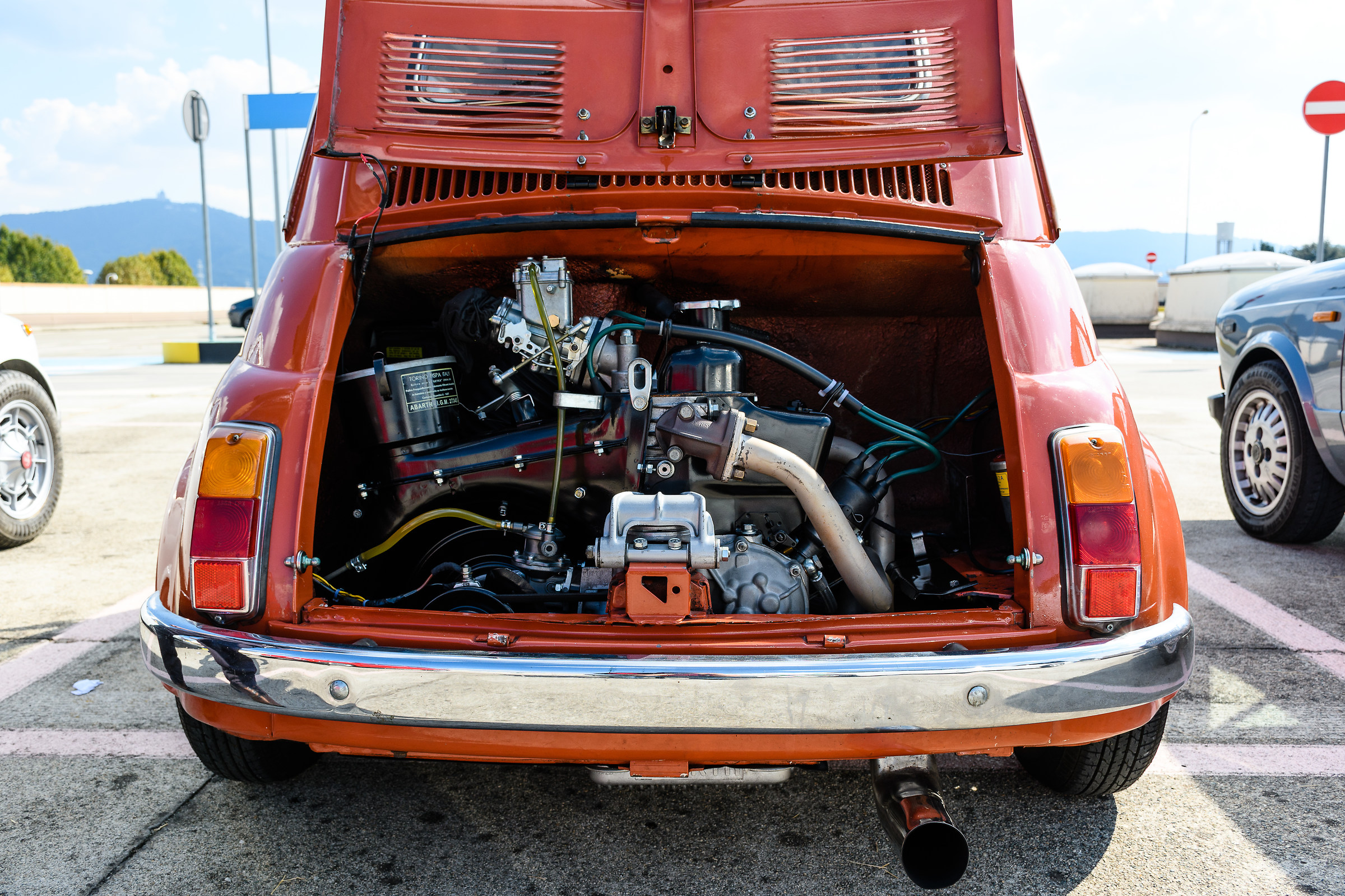 Fiat 500 - Vista Motore