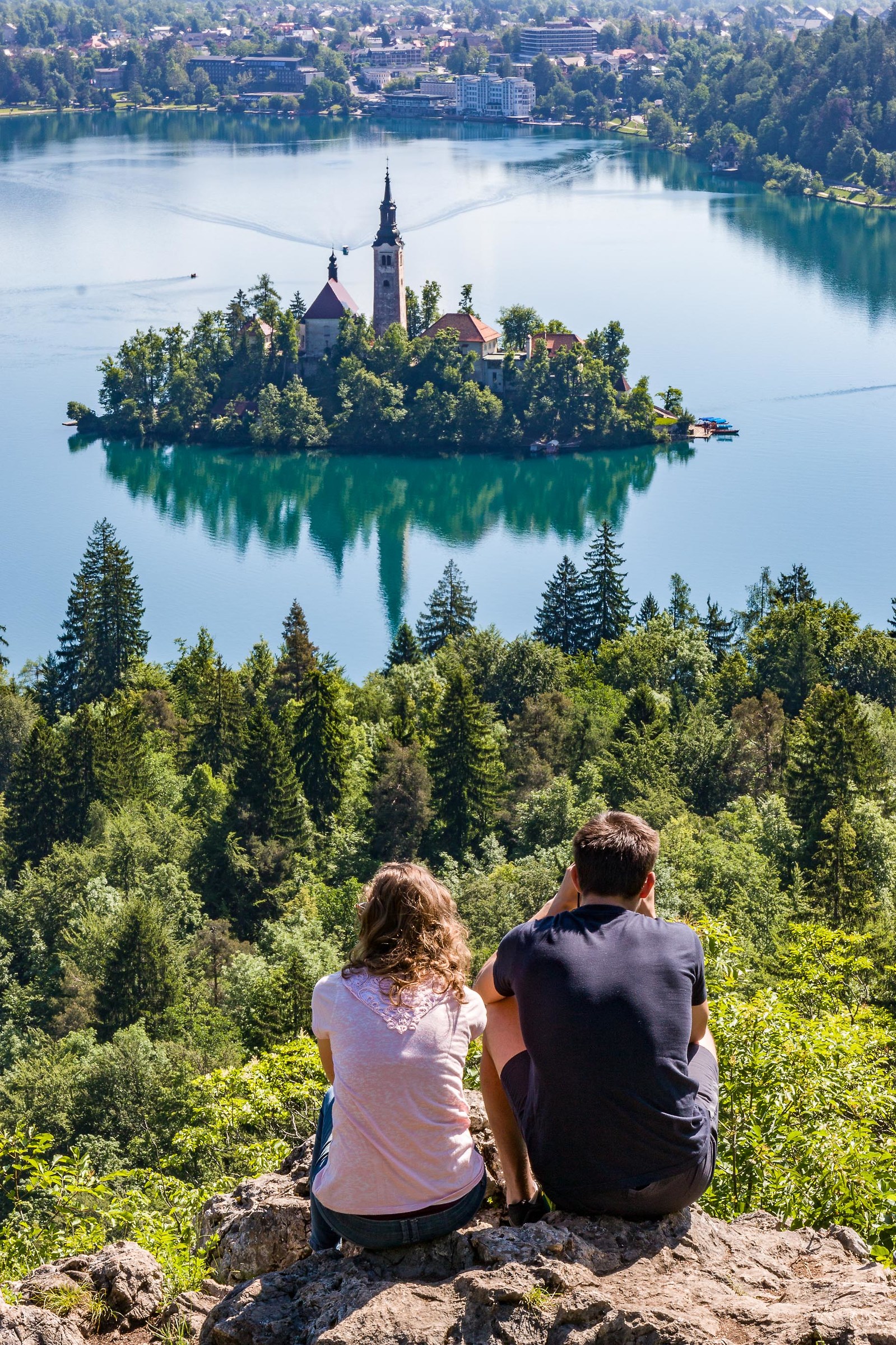 Admiring Lake Bled