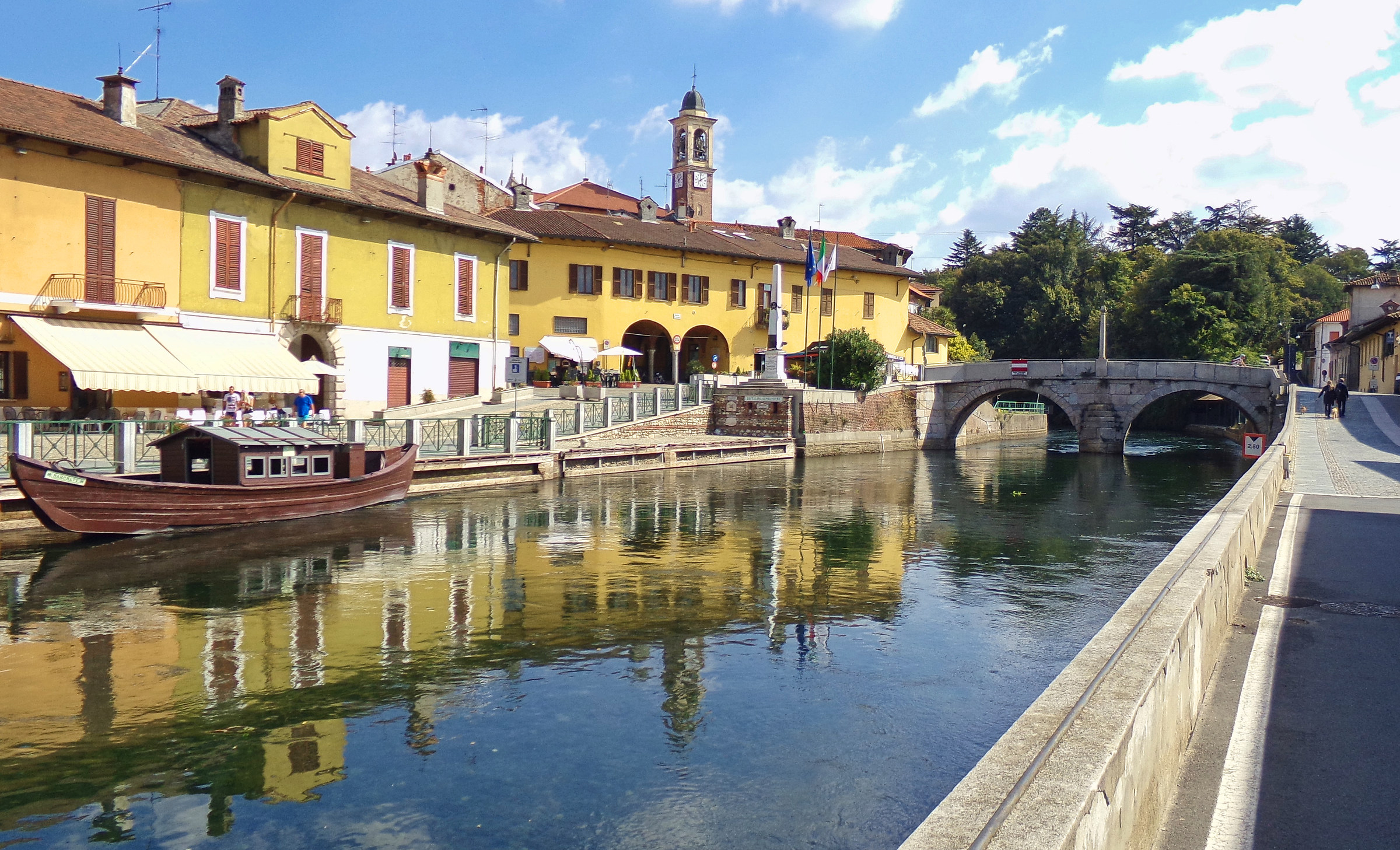 Boffalora Above Ticino along the Naviglio Grande