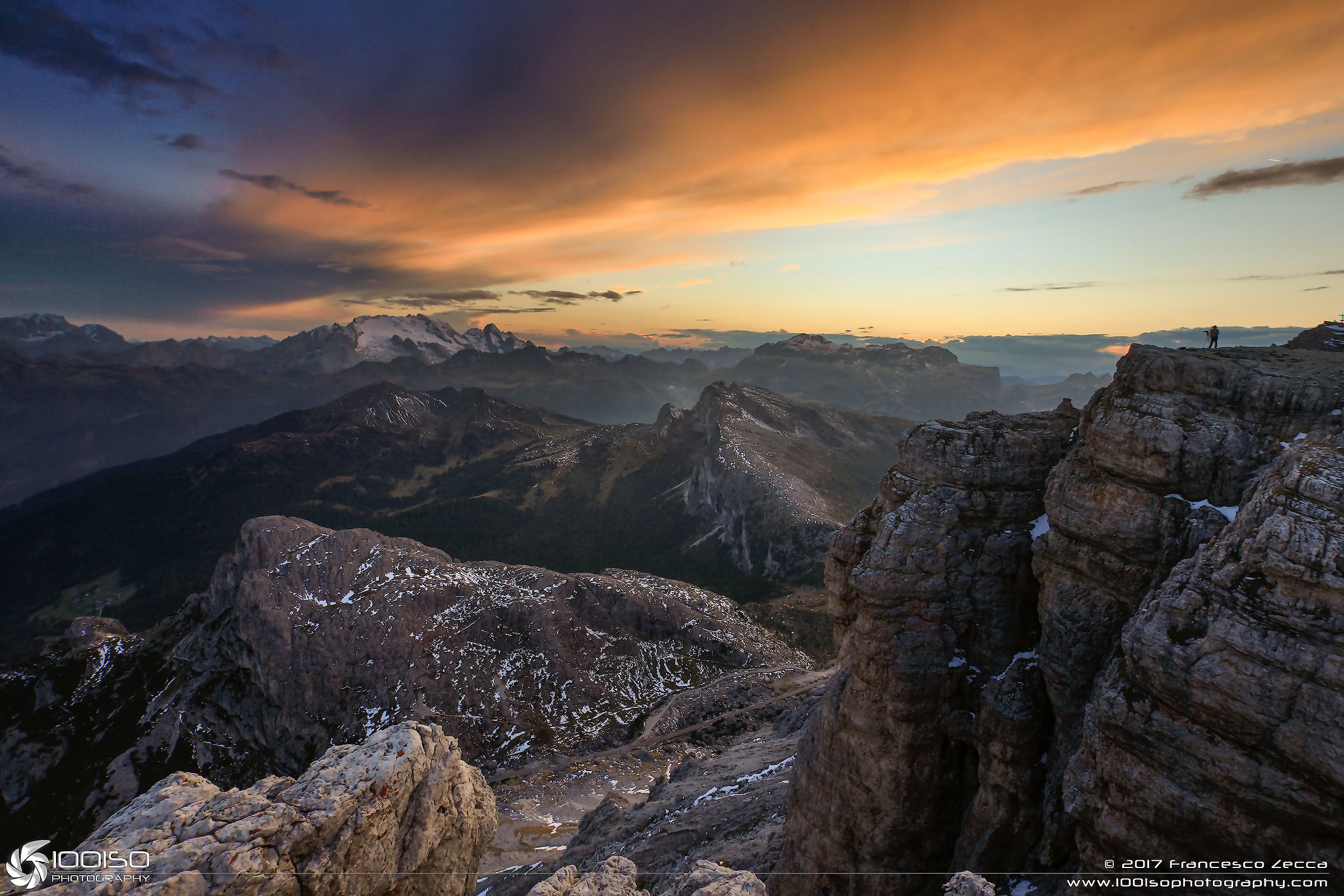 il fotografo sopra al mondo