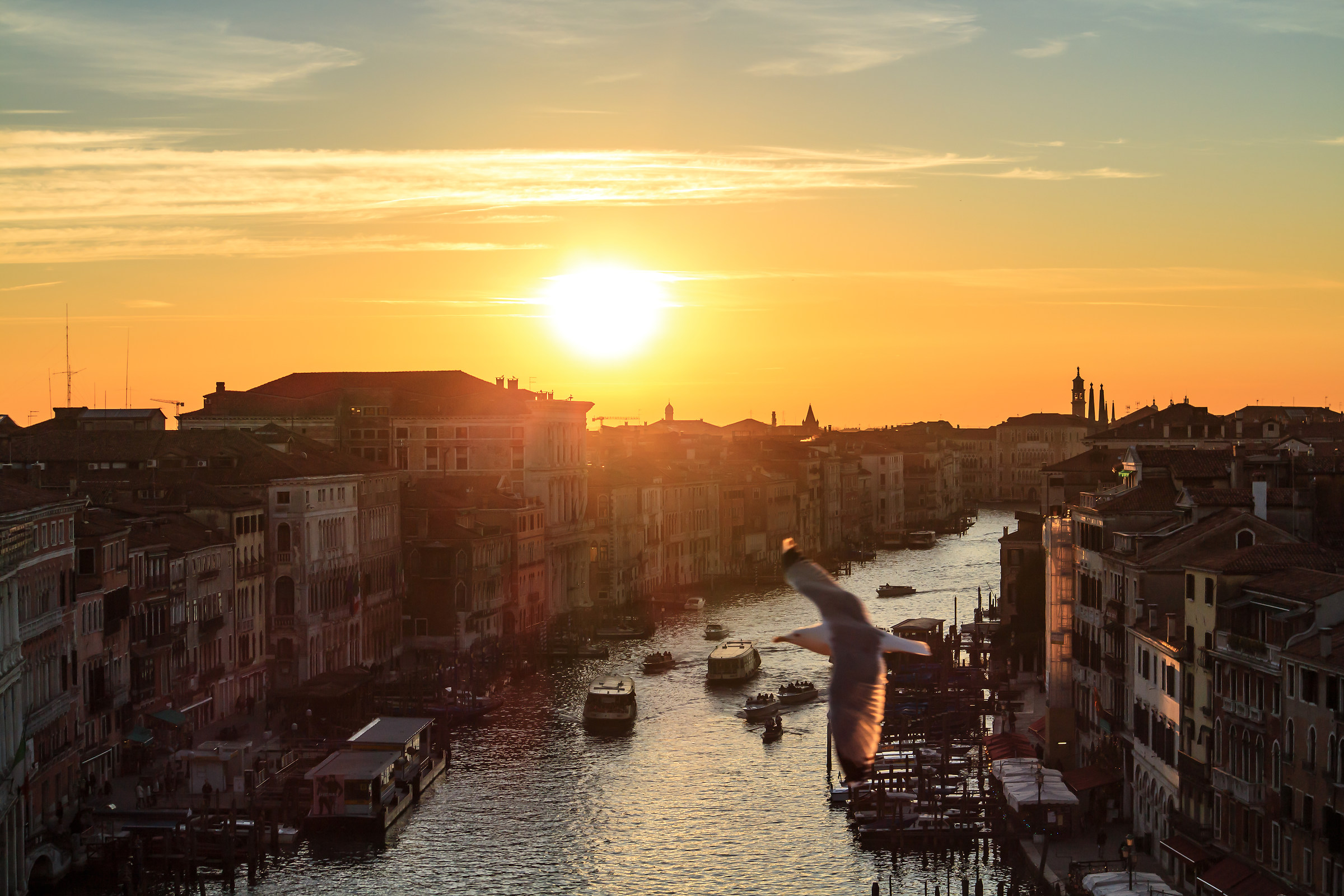 Tramonto dal Fondaco dei Tedeschi