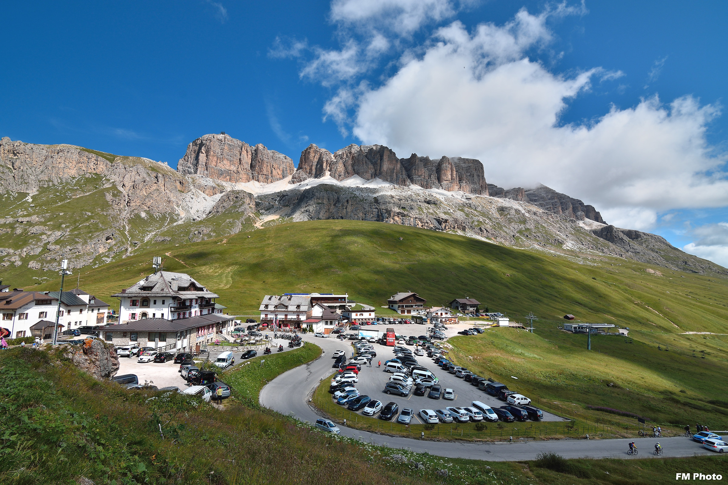 His Majesty, the Pordoi.