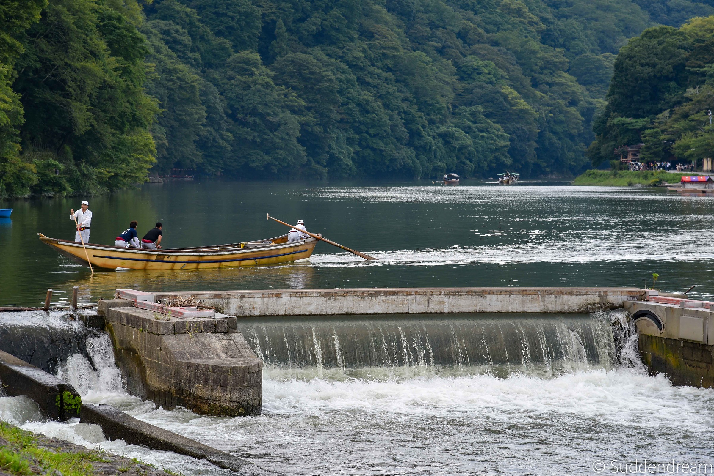 Spostamenti da una sponda all'altra