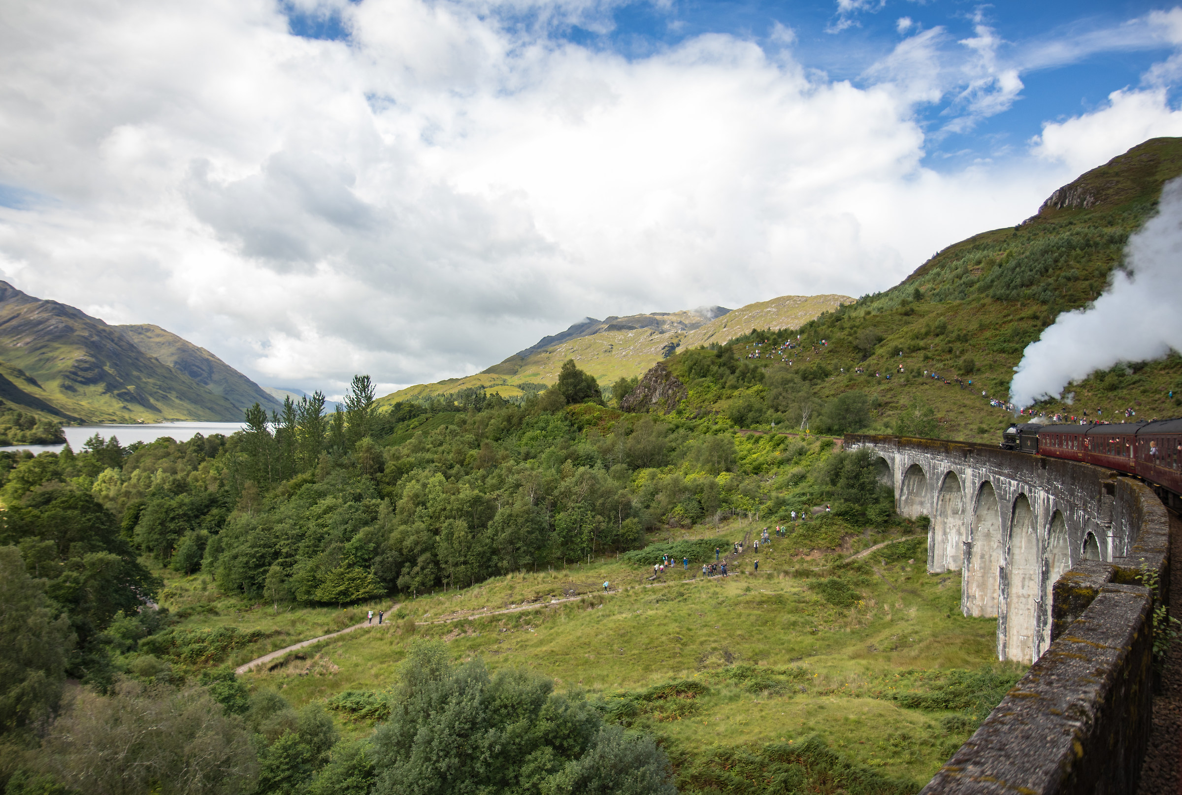 ... from the Hogwarts Express