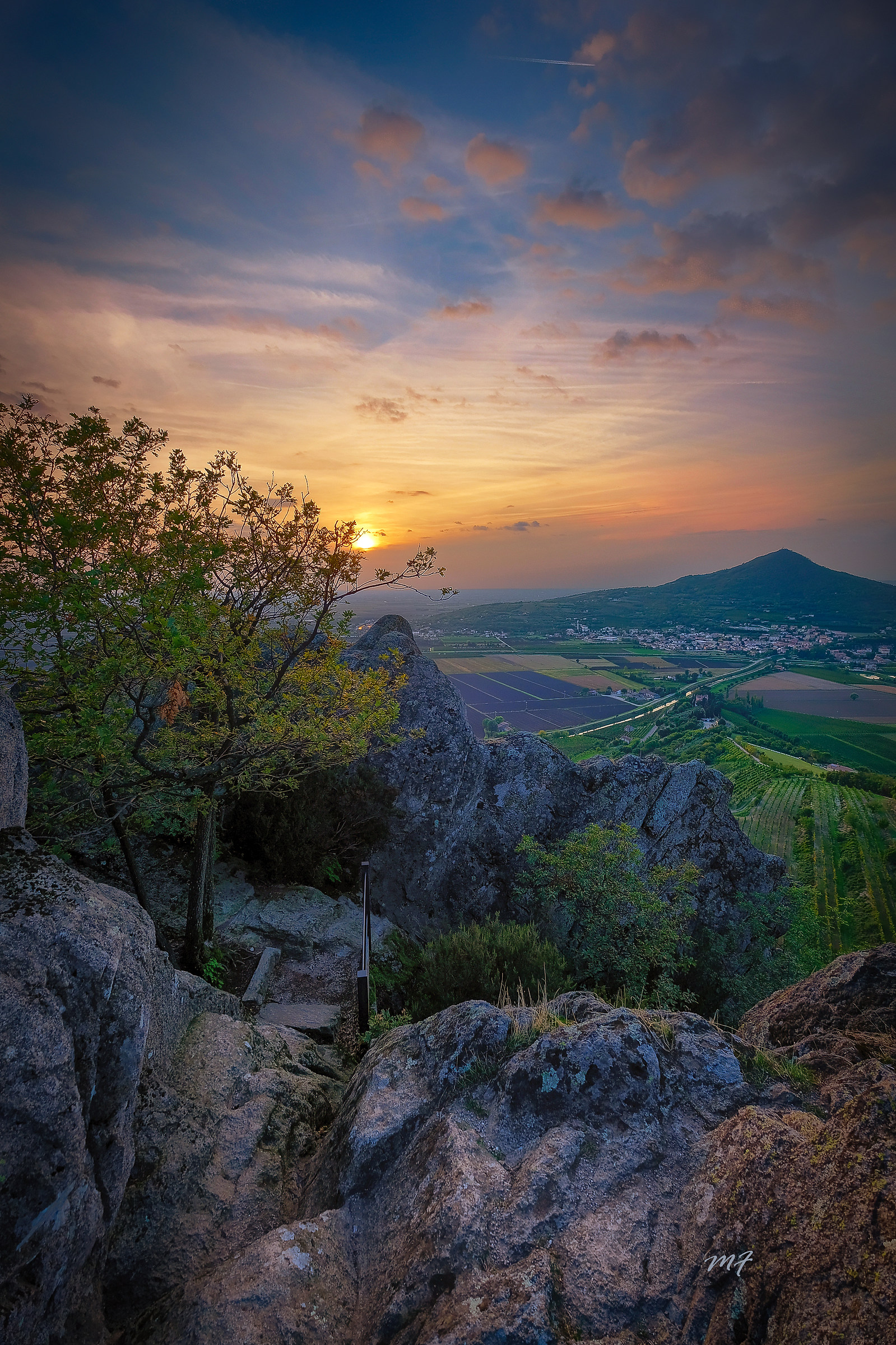 Tramonto dal "Buso dei briganti"