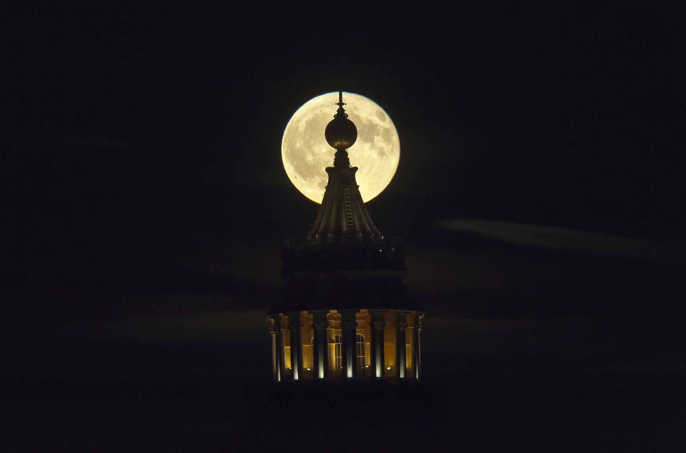 Moon Full on Cupolone