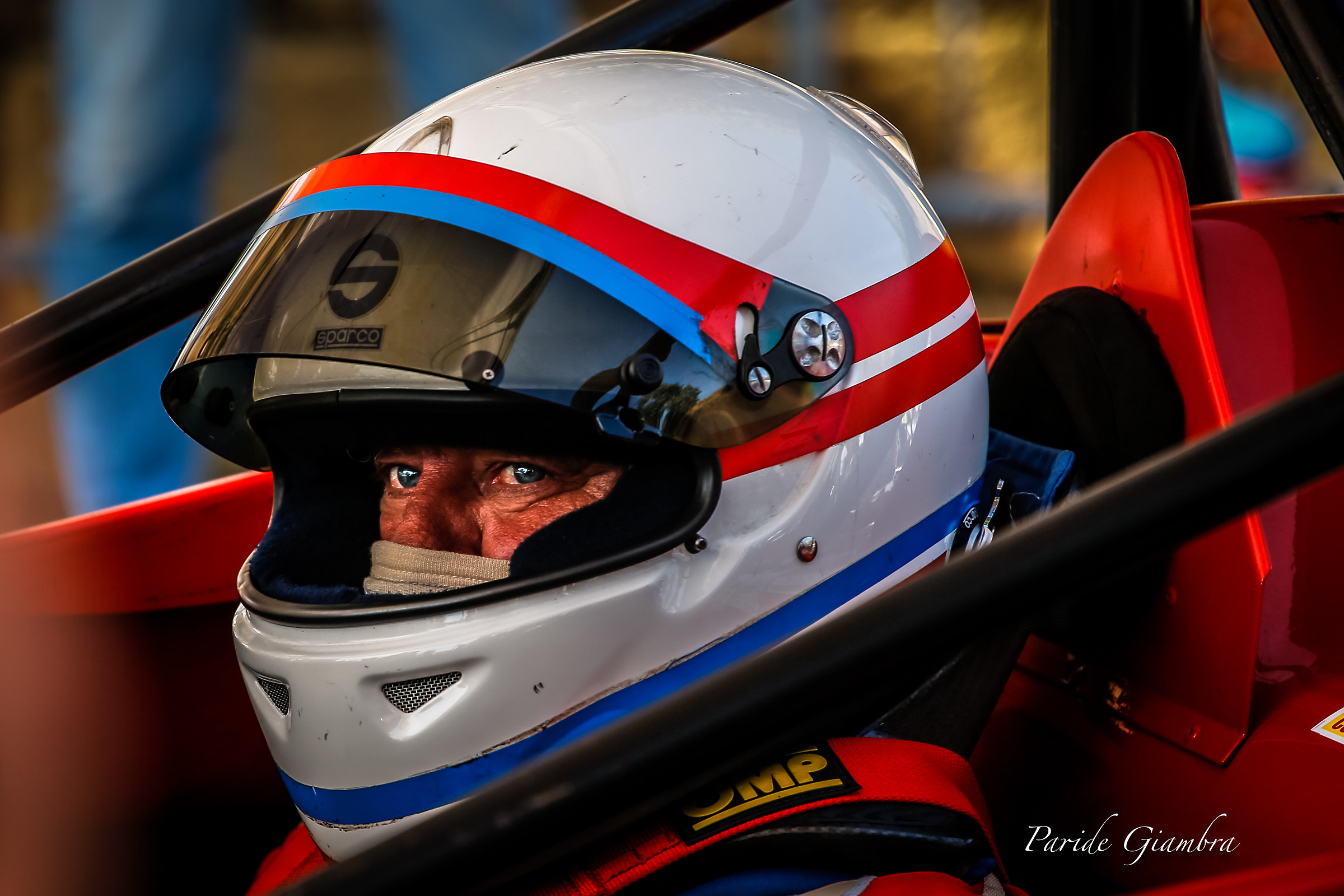 The tension of the race.