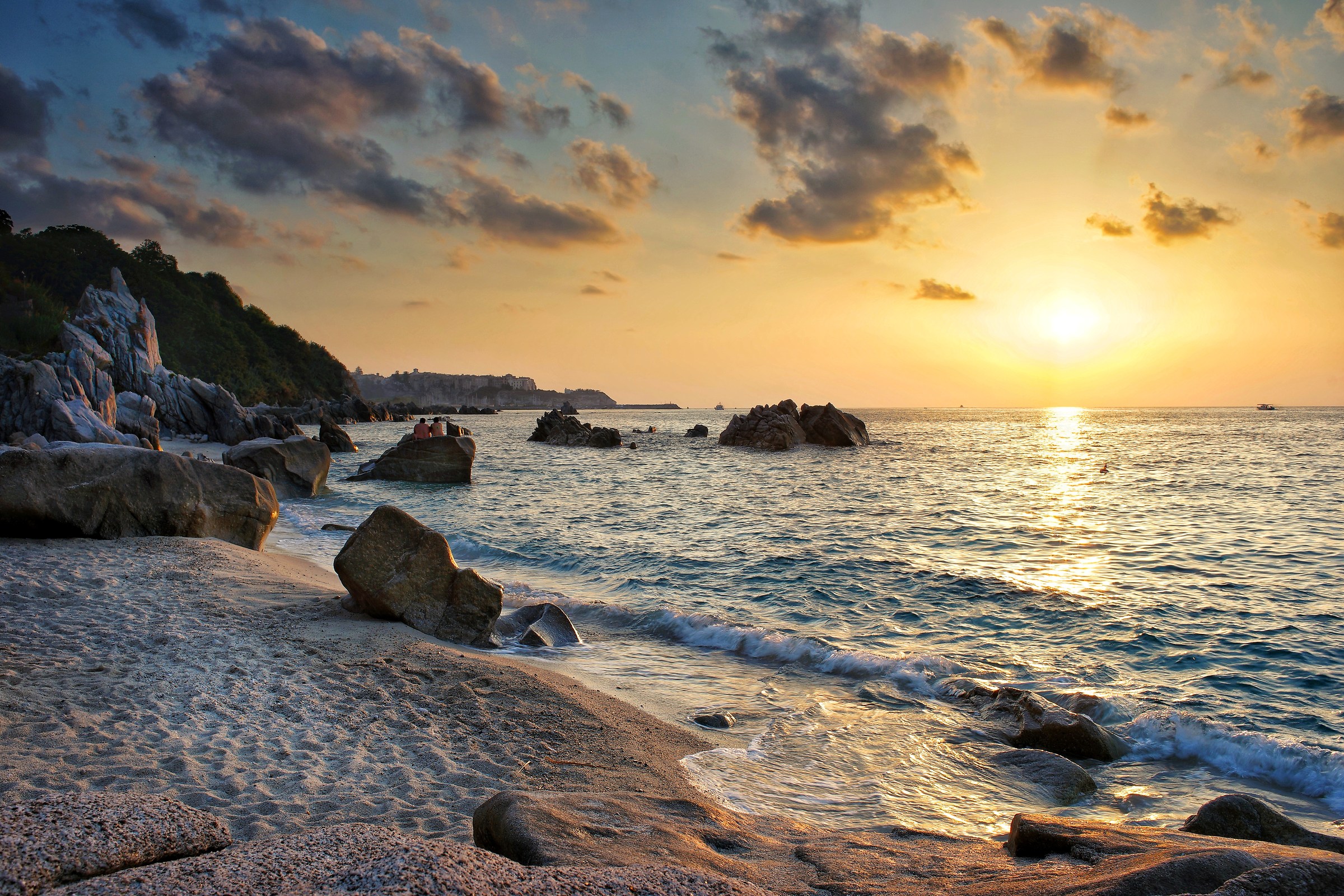 Sunset from Parghelia