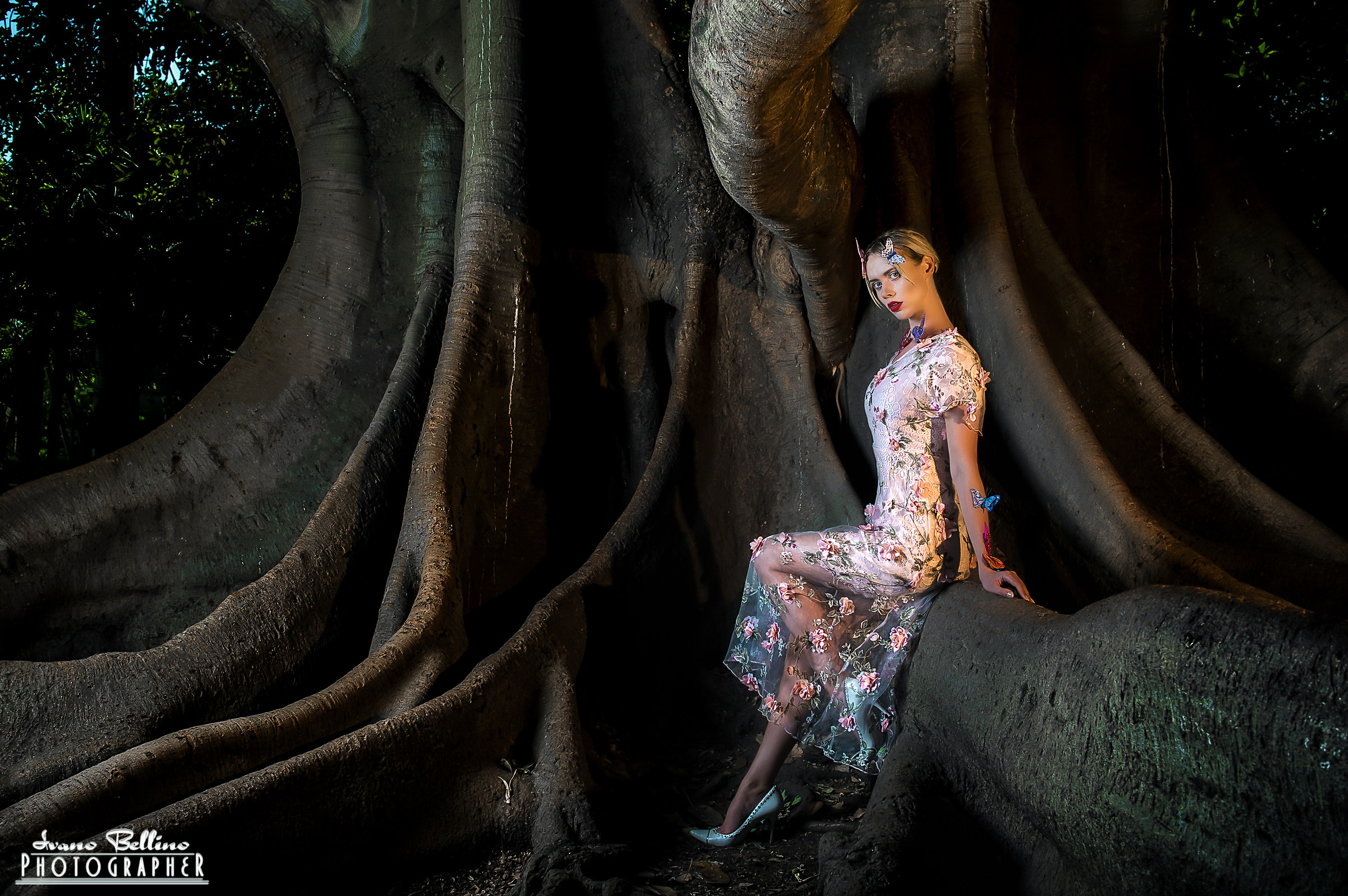 Mother Nature in the trees