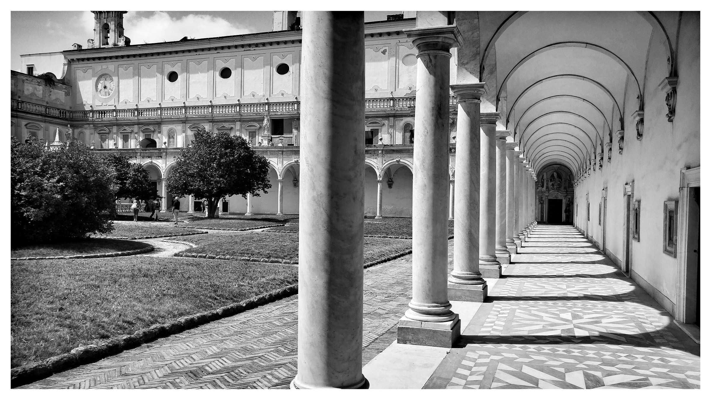 Naples Cloister of St. Martin