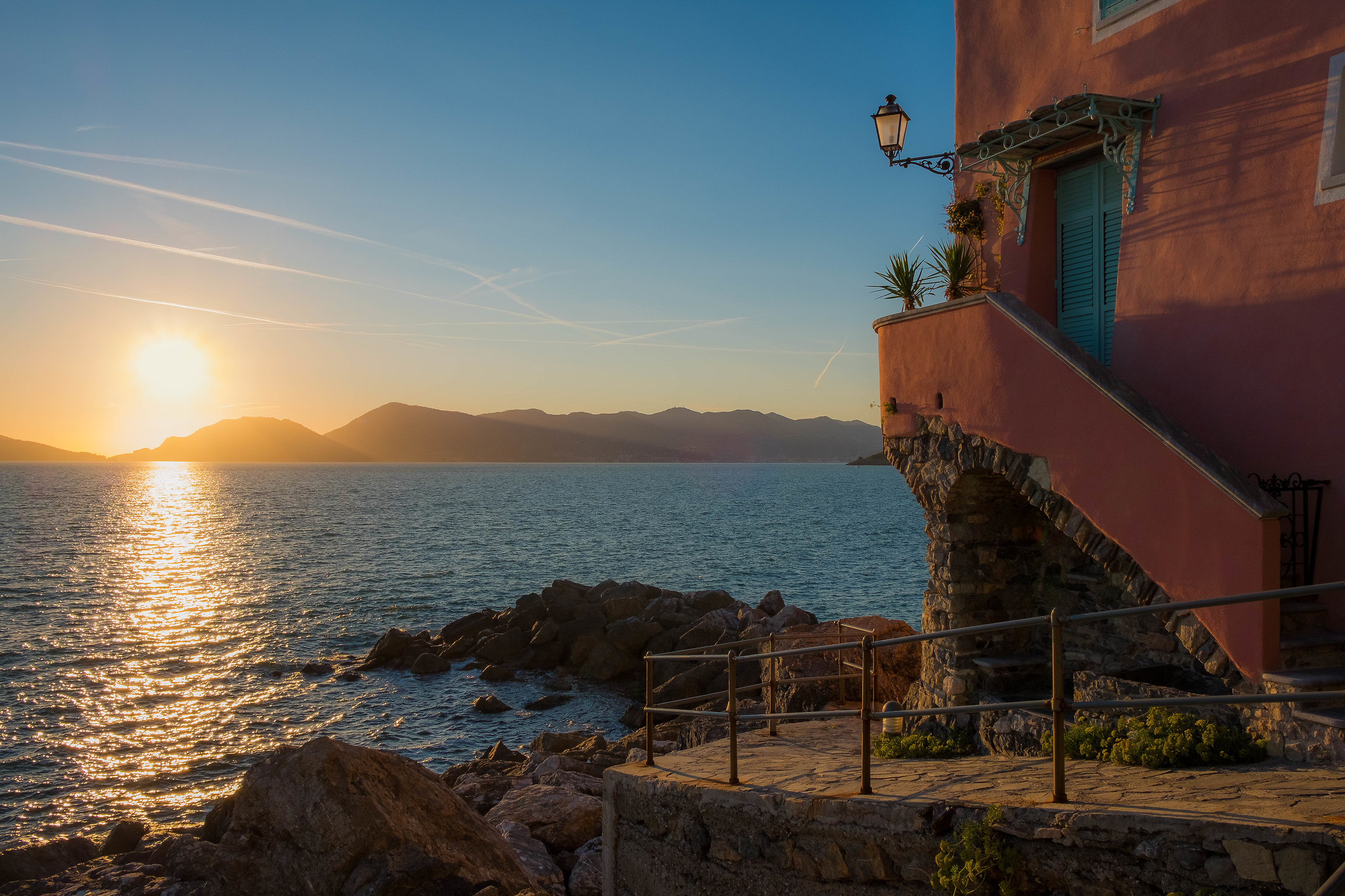 Ligurian sunset