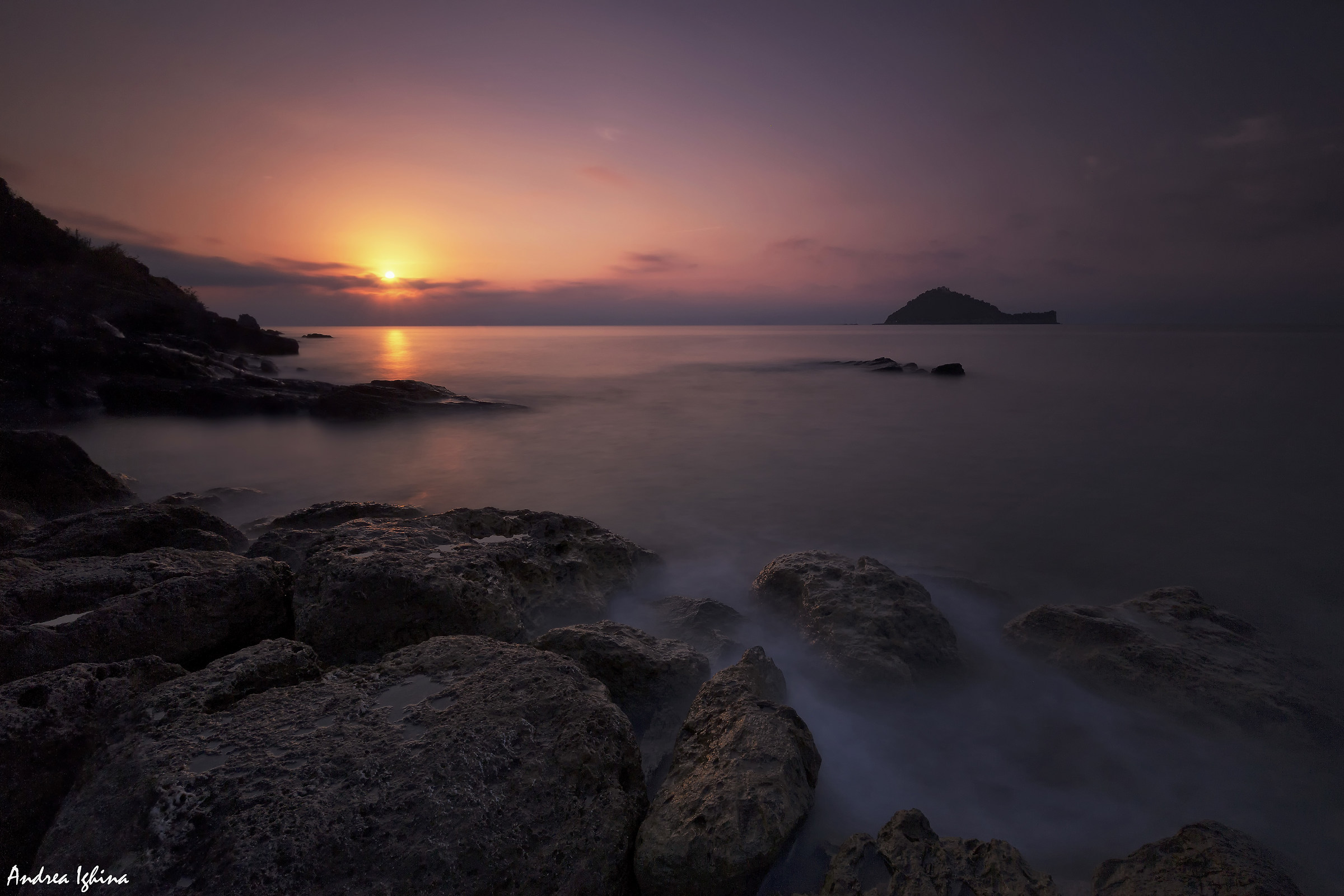 Alba sulla Gallinara