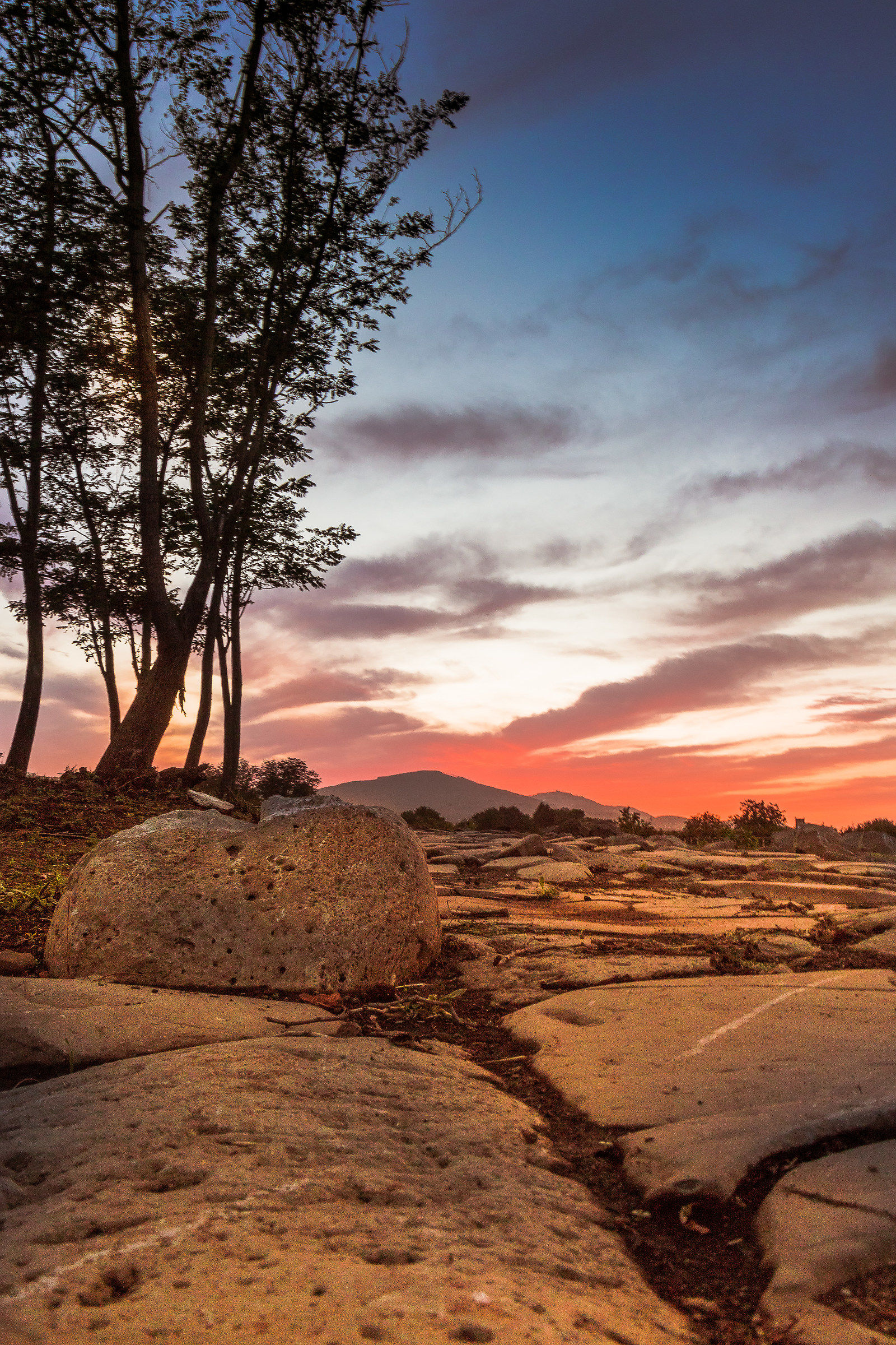 Tramonto su Via Labicana