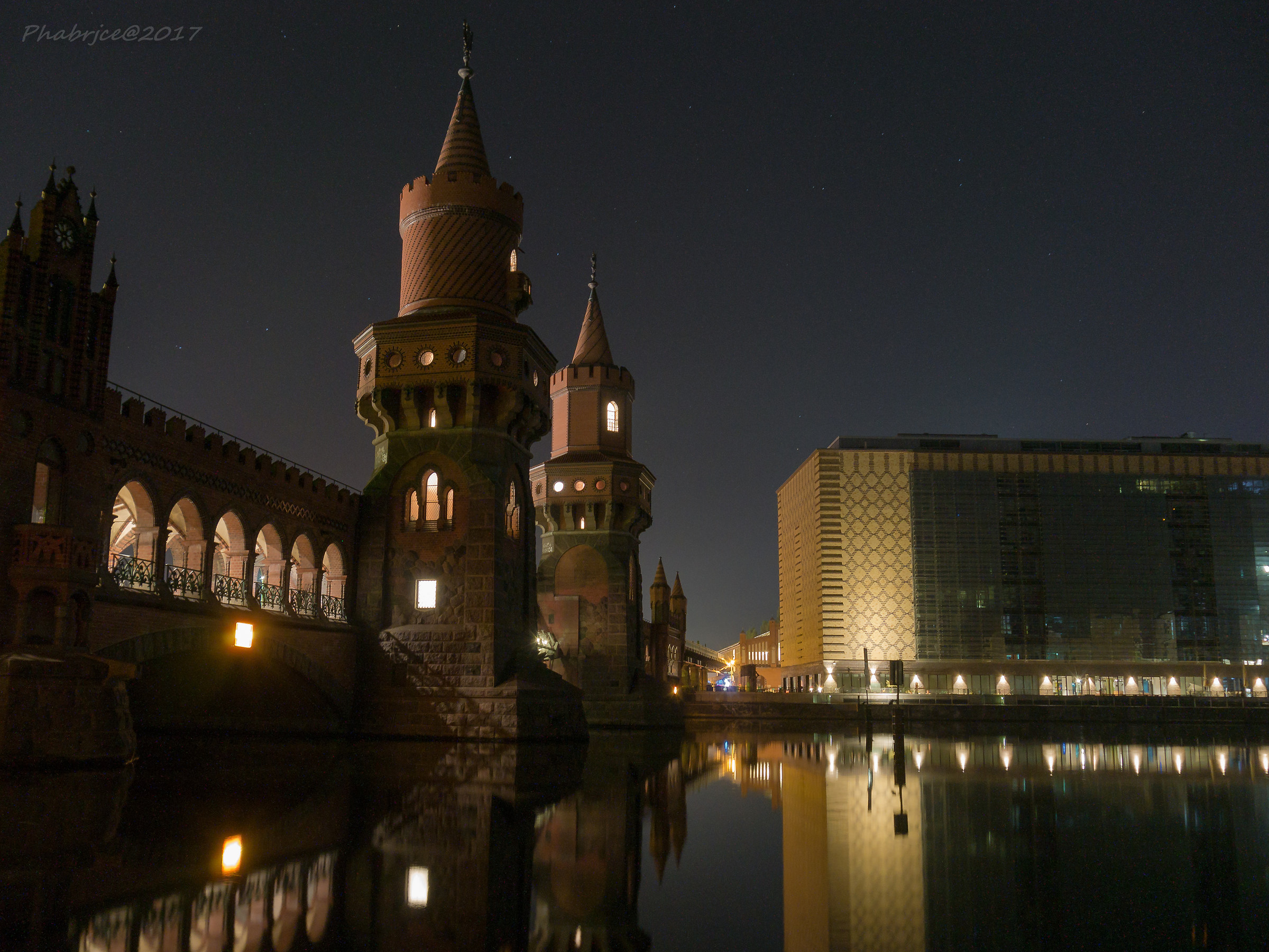 Oberbaumbrucke - The red bridge on the Spree