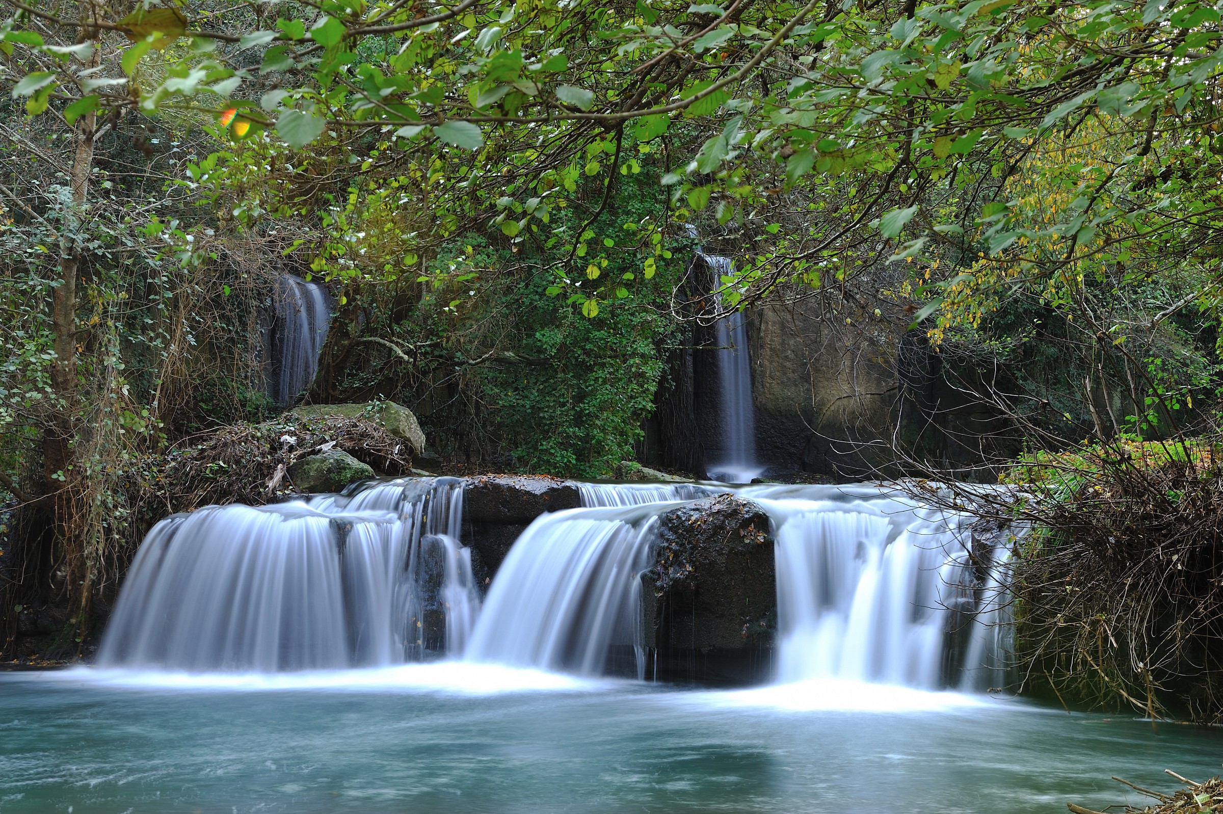 Monte Gelato waterfalls