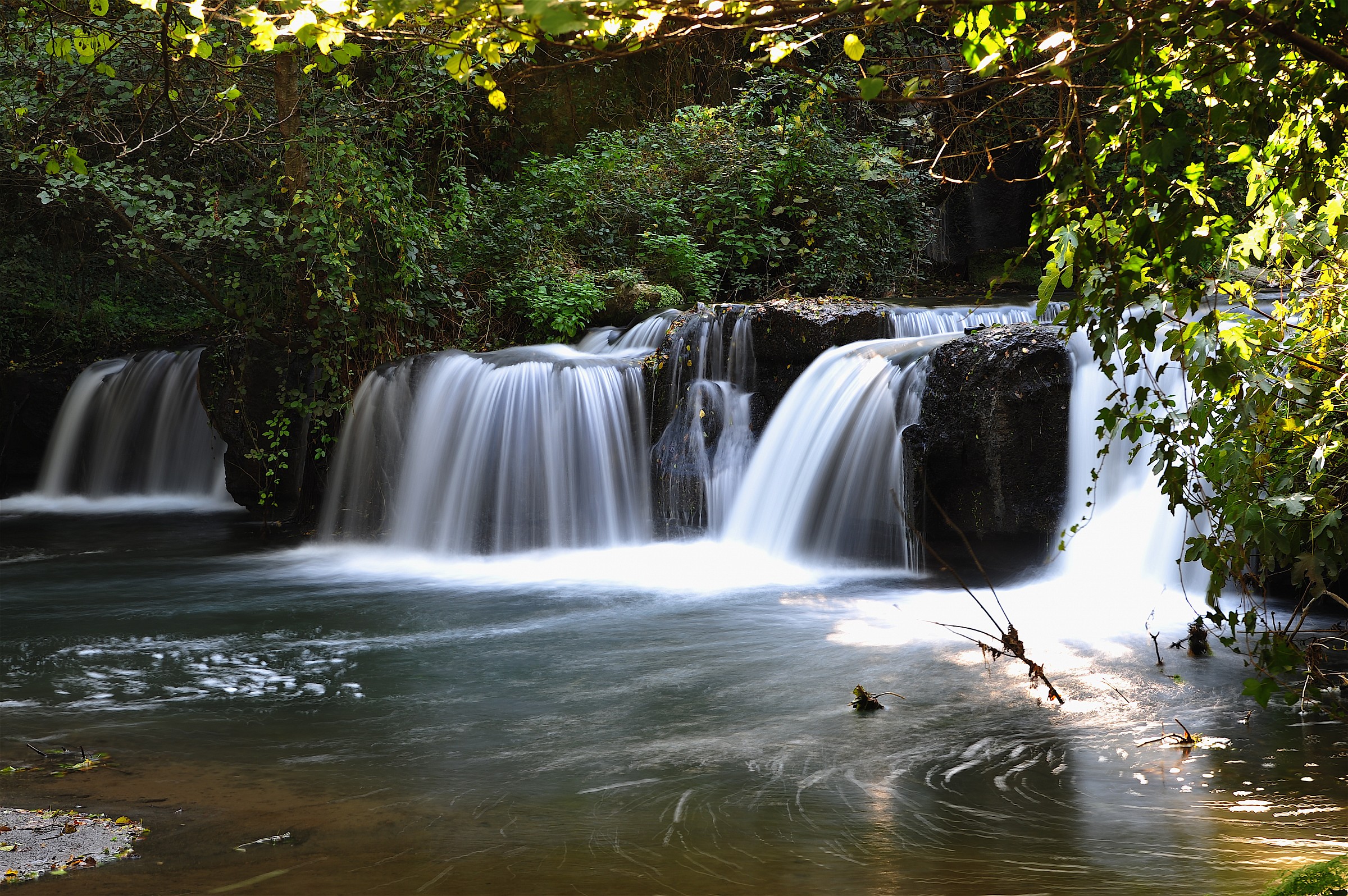 Monte Gelato waterfalls 3