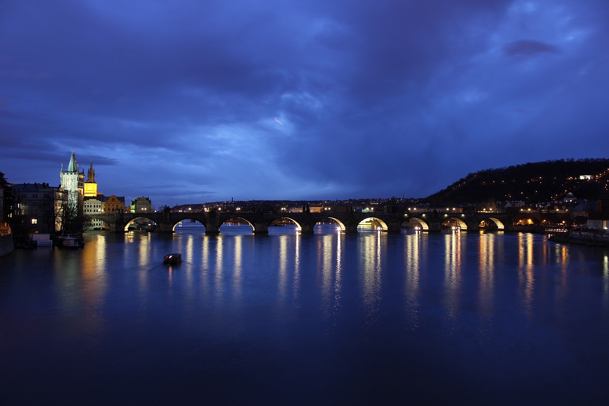 Reflections on the Charles Bridge