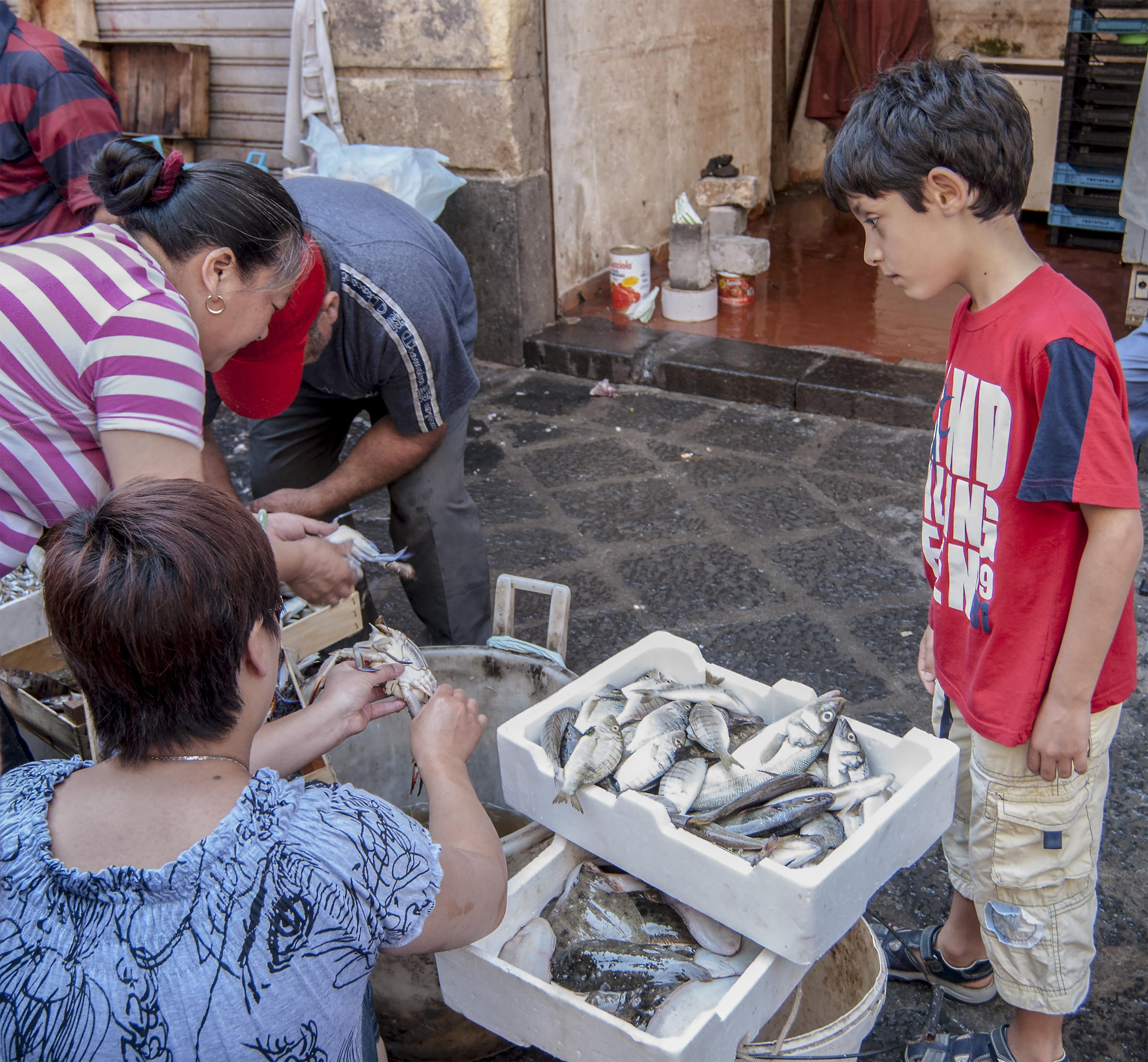 Il mercato del pesce