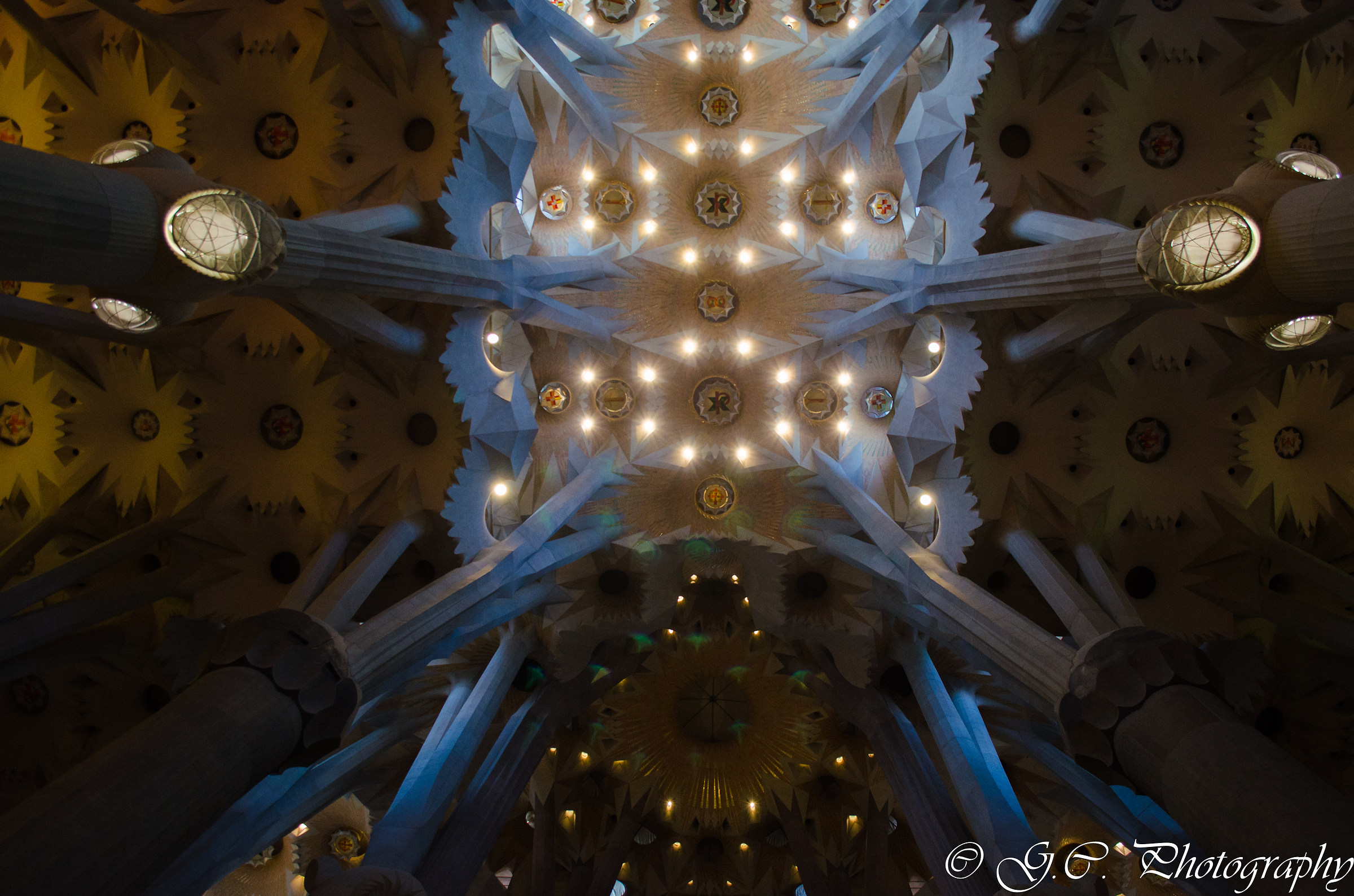 Soffitto Sagrada Familia