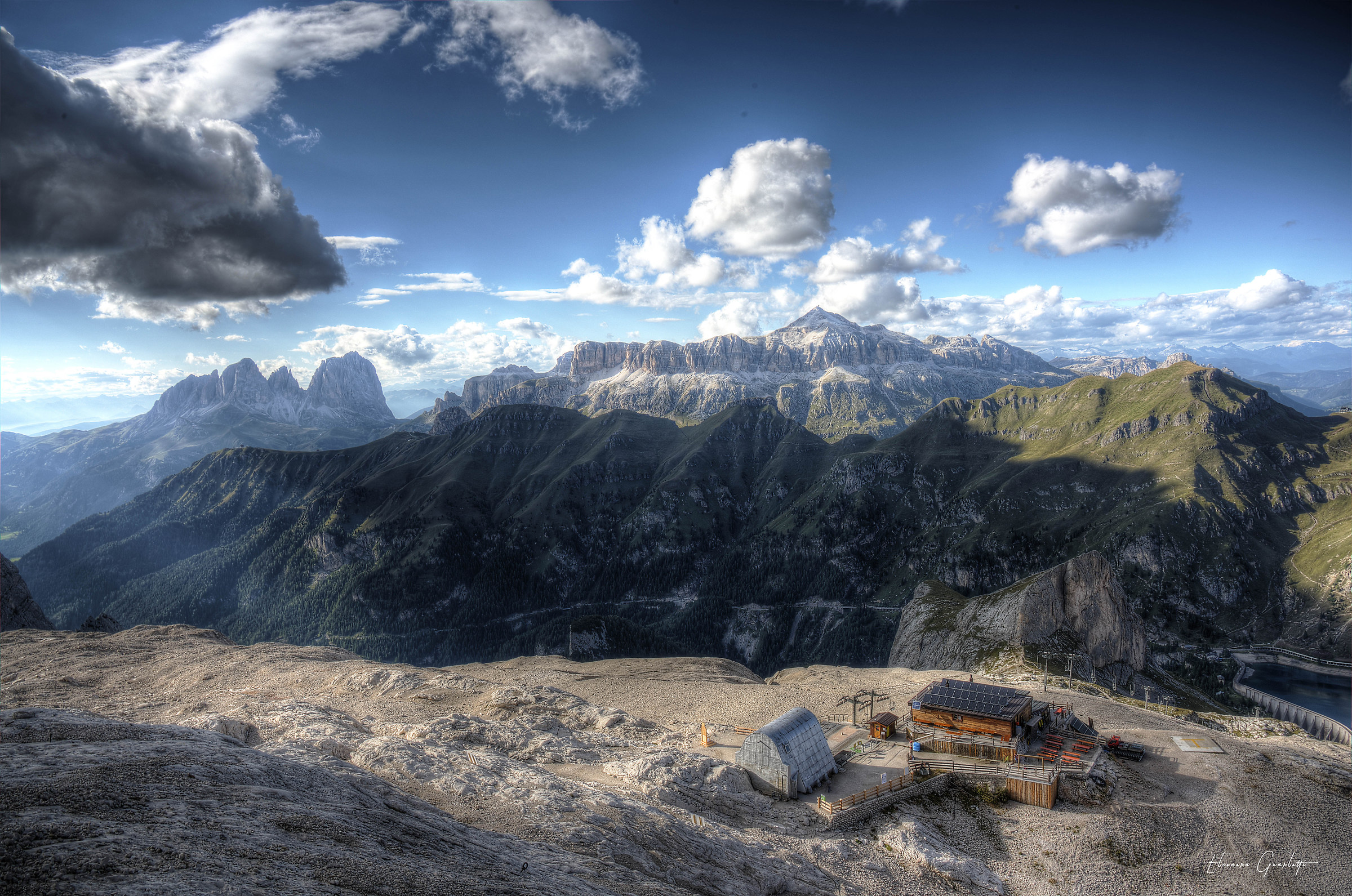 View from Marmolada
