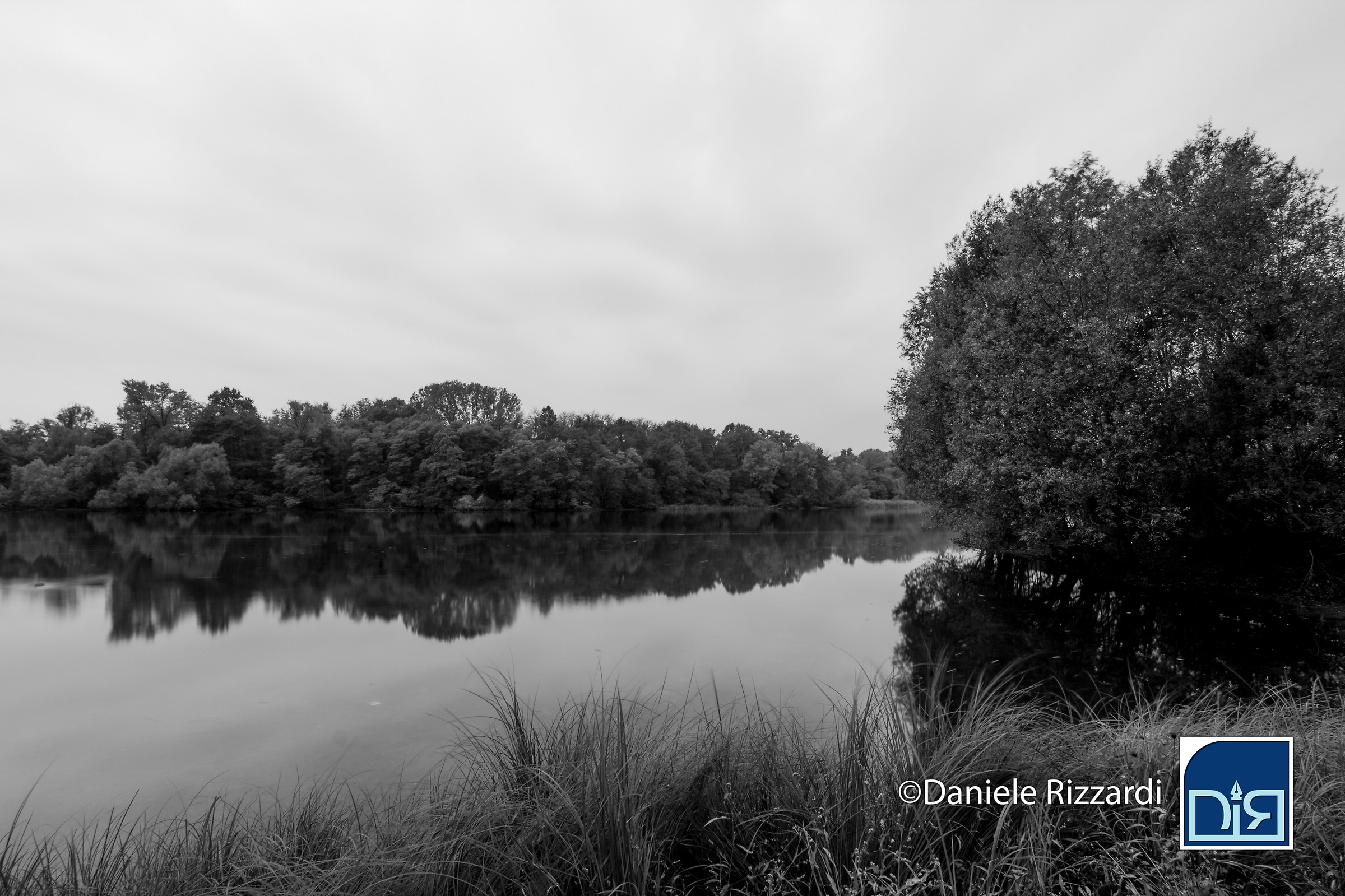 Il fiume Ticino a Sesto Calende