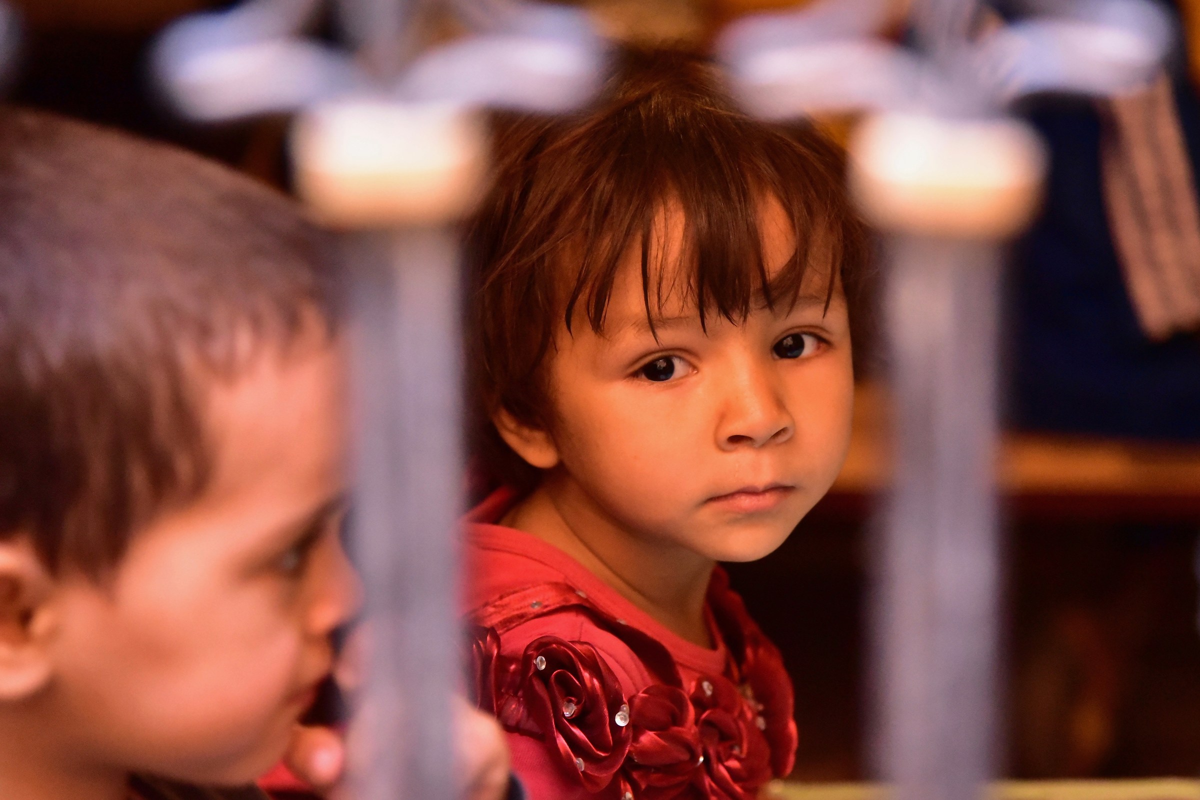 Little Girl at School