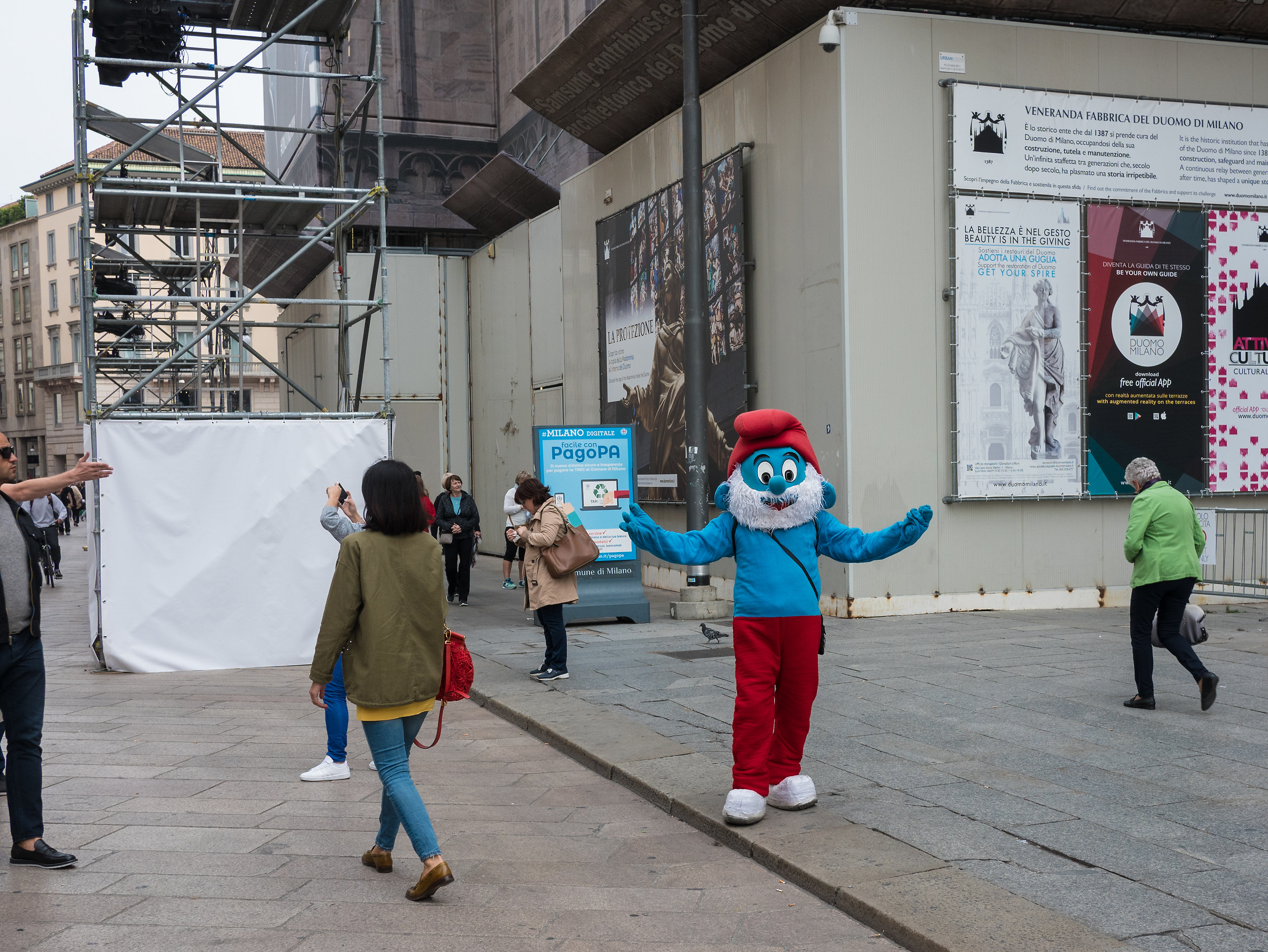 Big puff is between us!