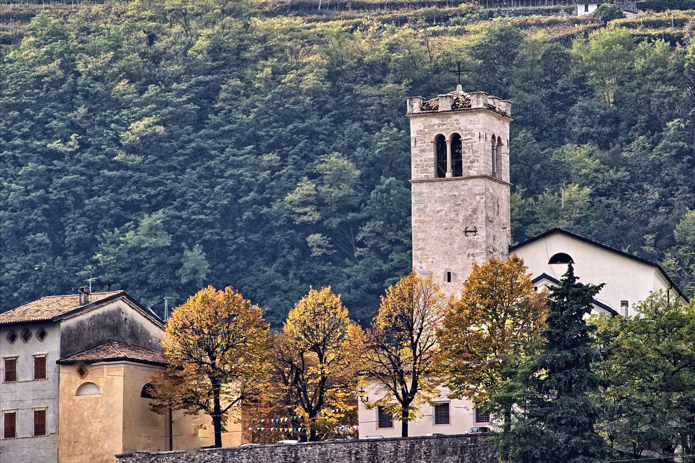 The small church seen from my window
