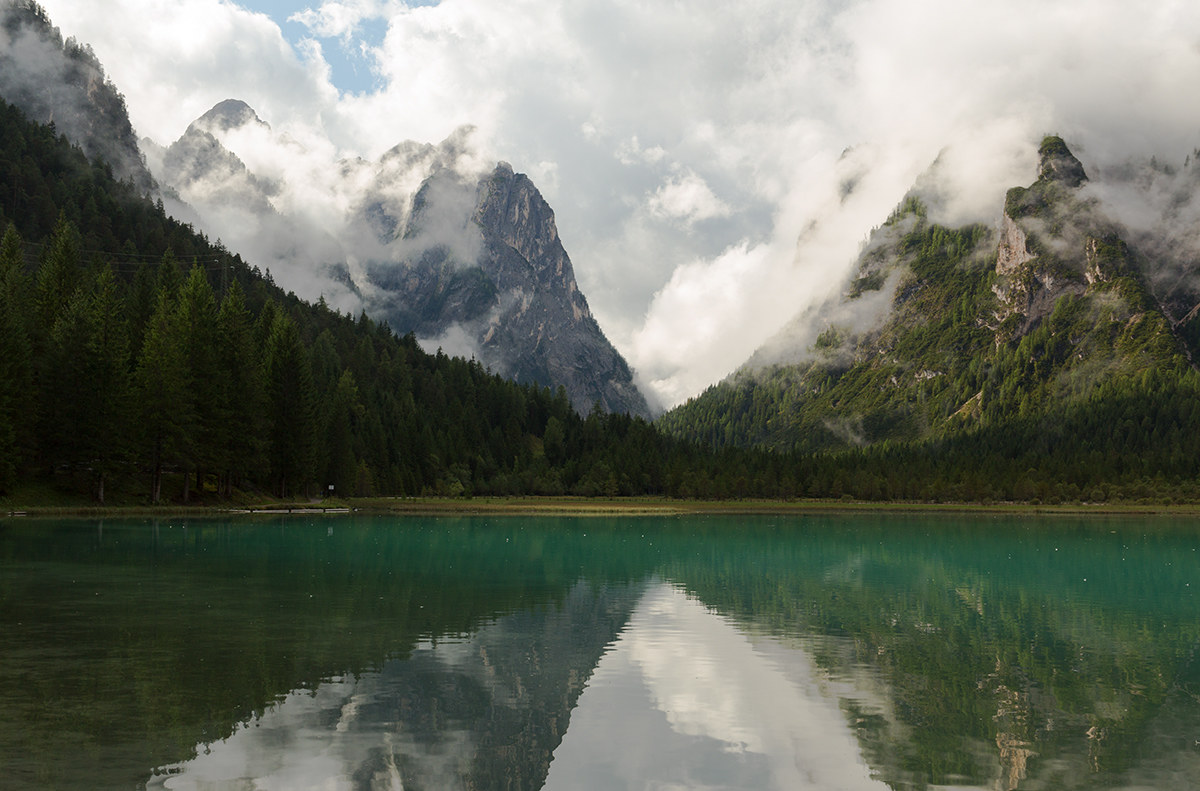 Low clouds in Dobbiaco