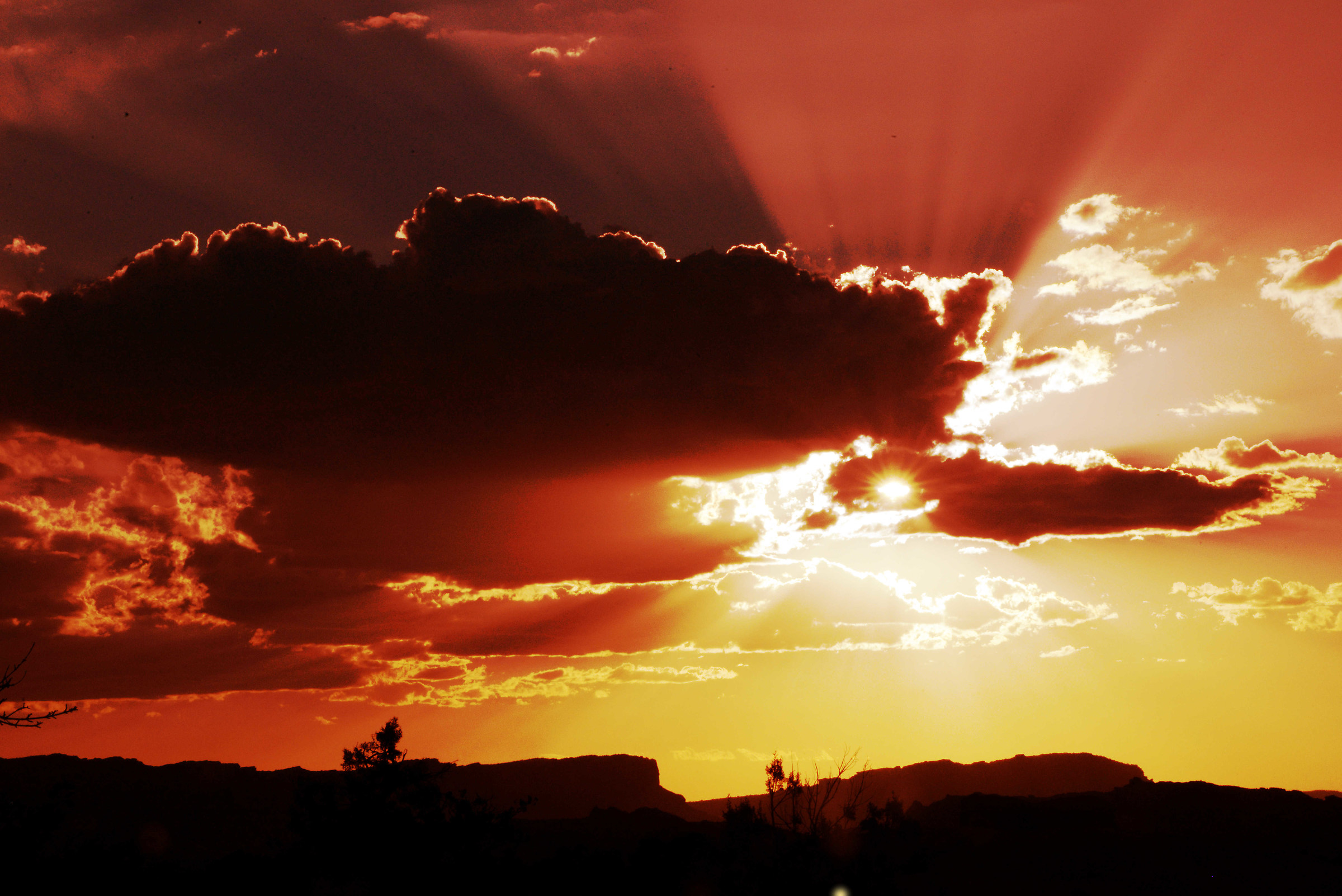 Tramonto sulla west coast