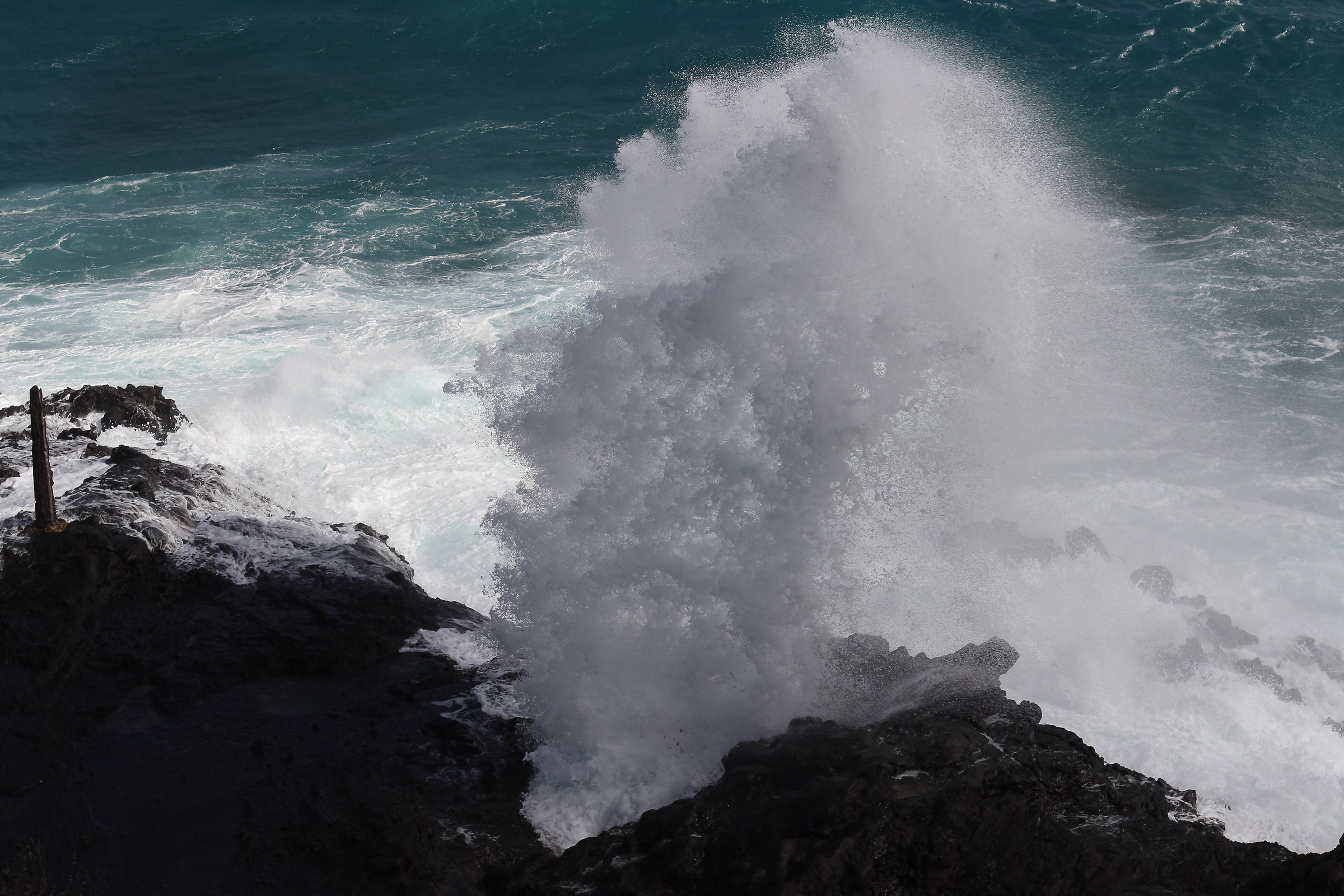 Blow hole, Hawaii