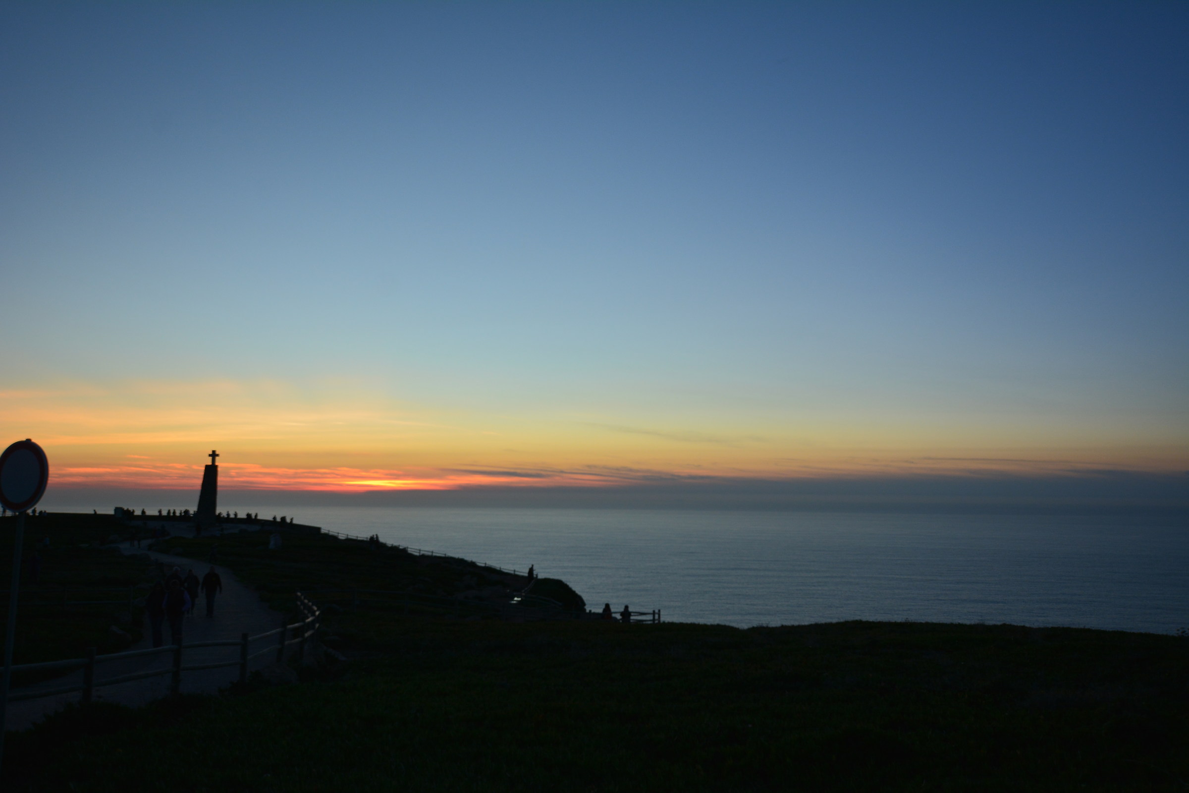 sunset in Cape Roca Portugal