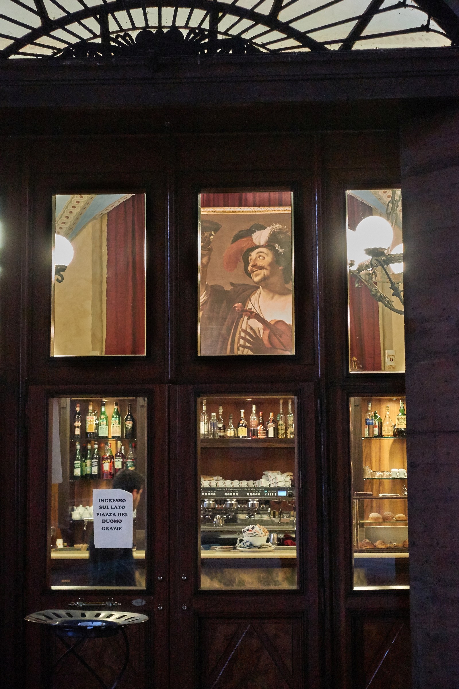 as long as I heard singing in a bar ....