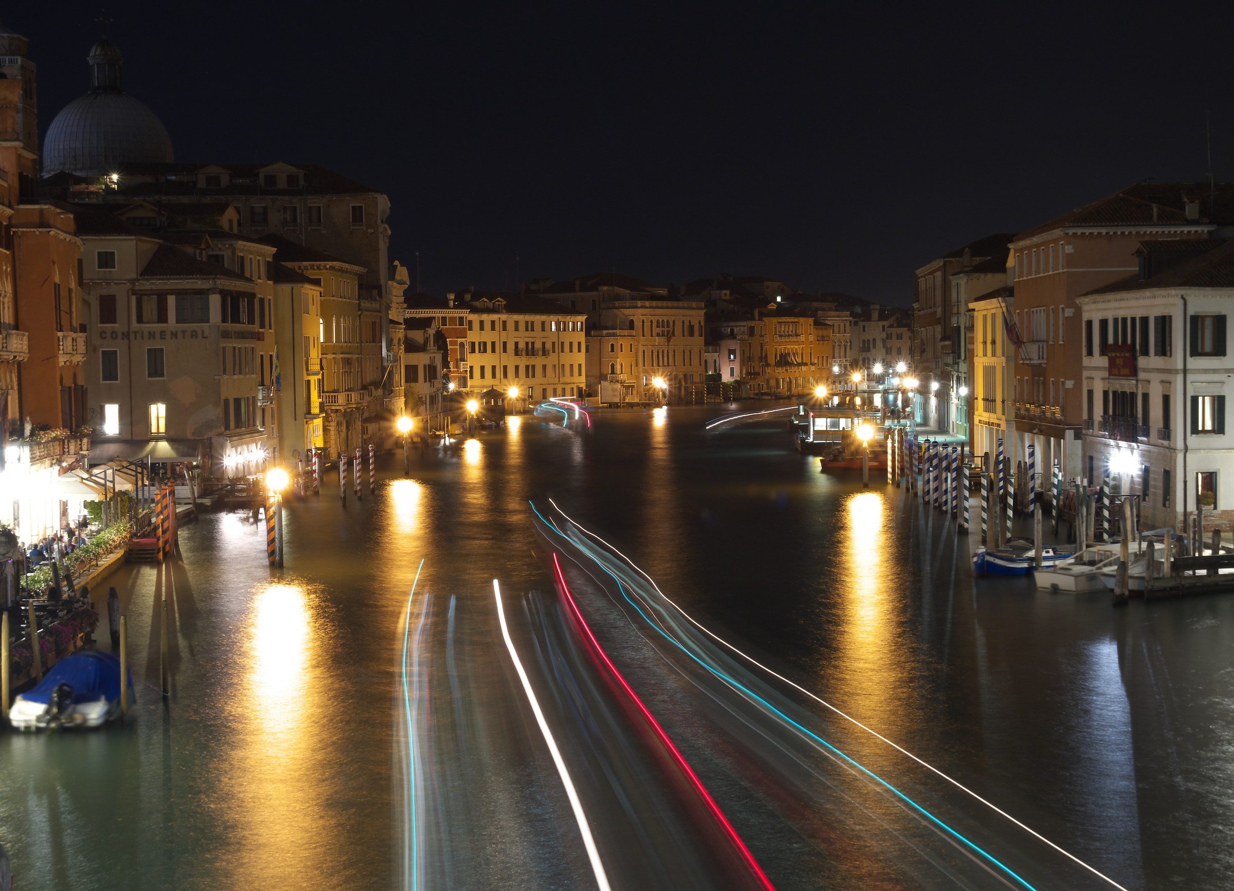 Highway of lights ... in the water