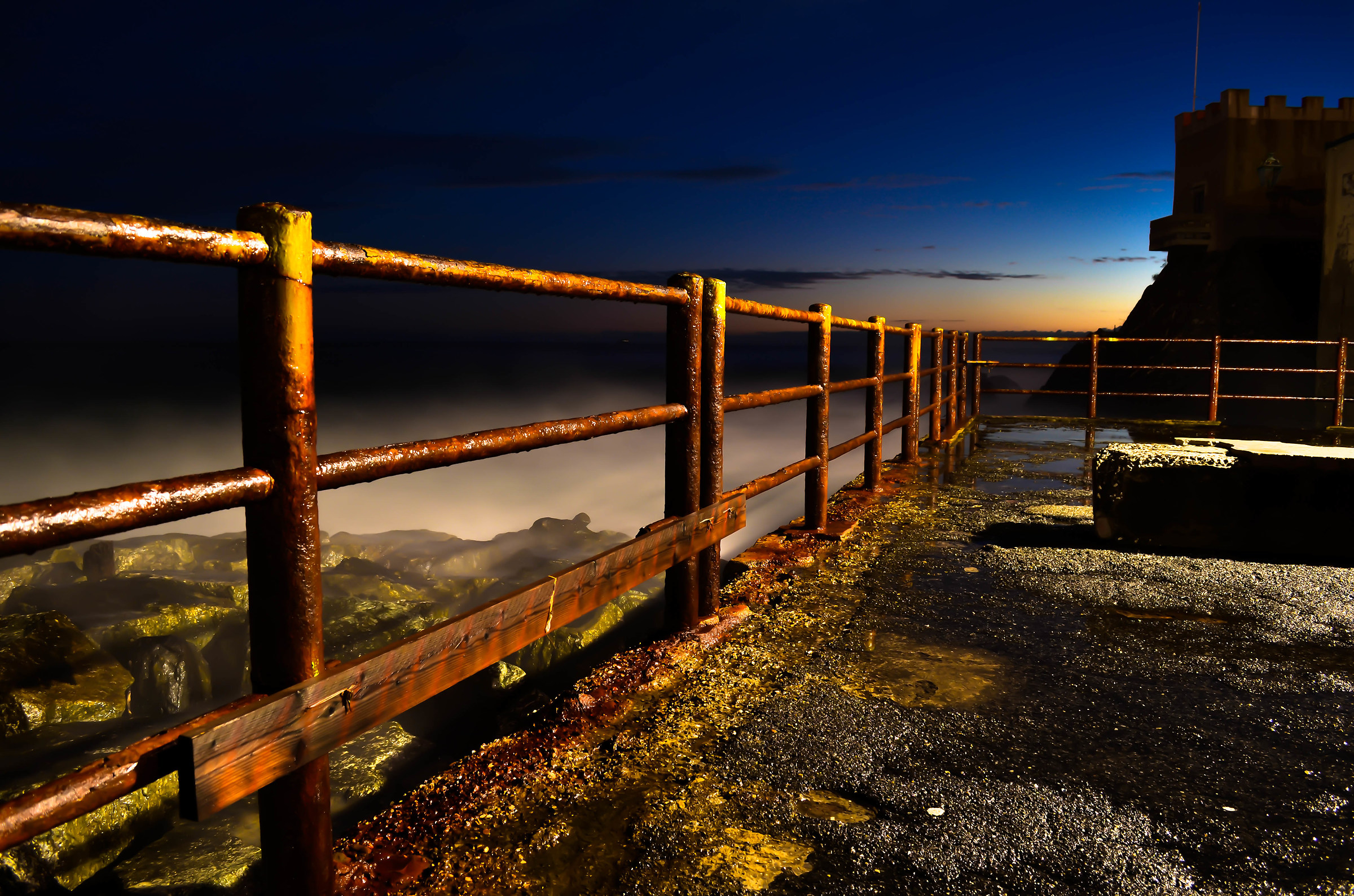 Ultime luci del tramonto a Vernazzola