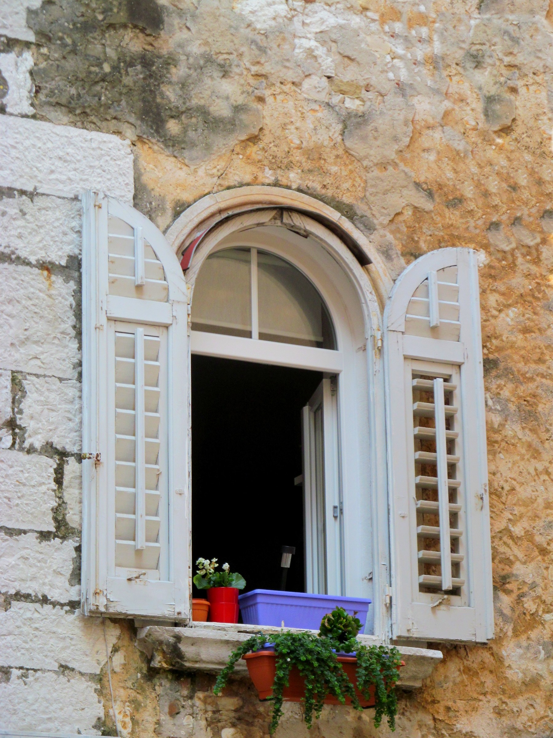 Window on the harbor