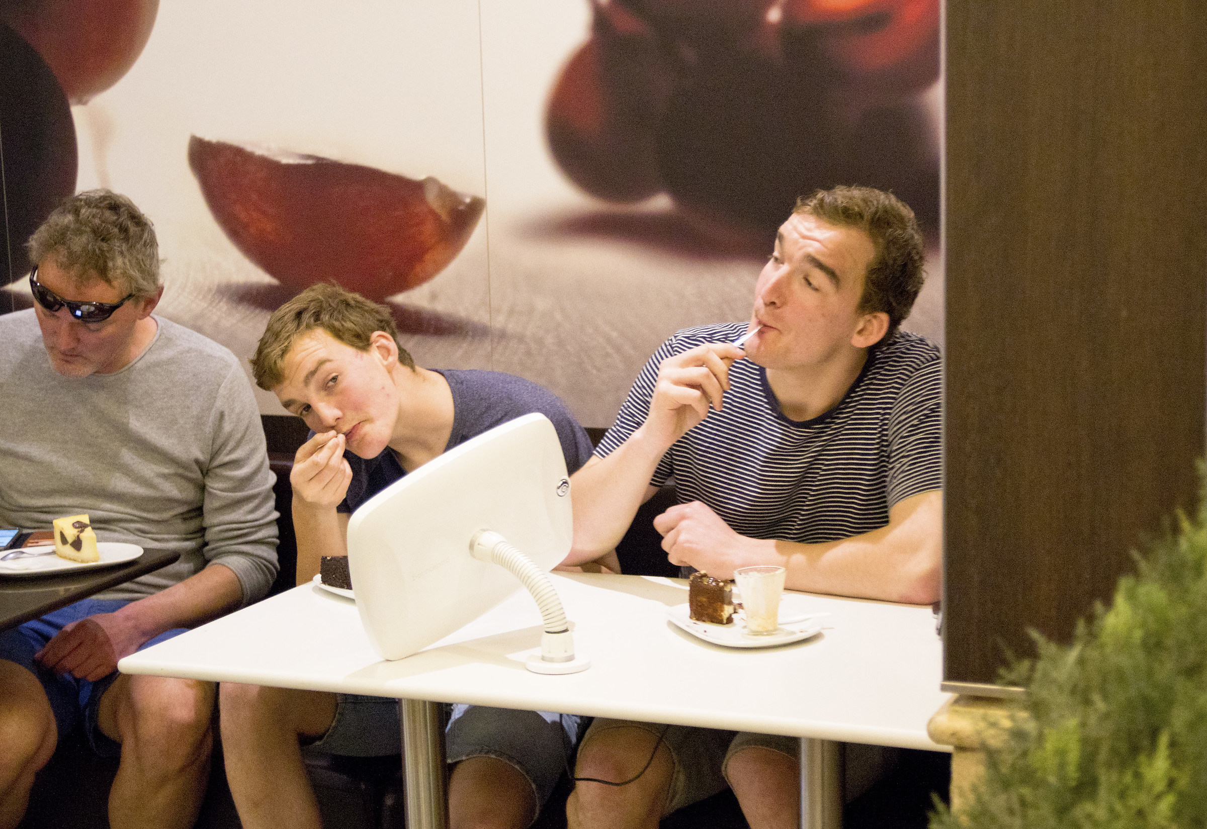 At that exact moment