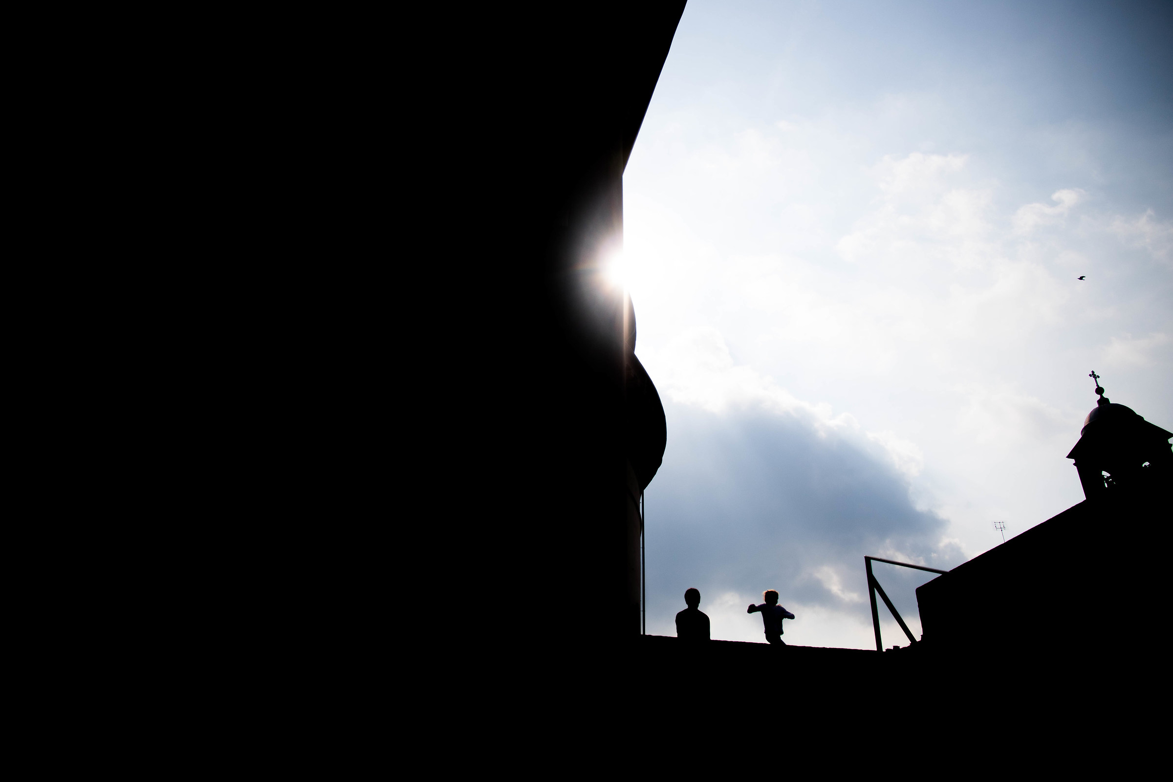 Running in backlight