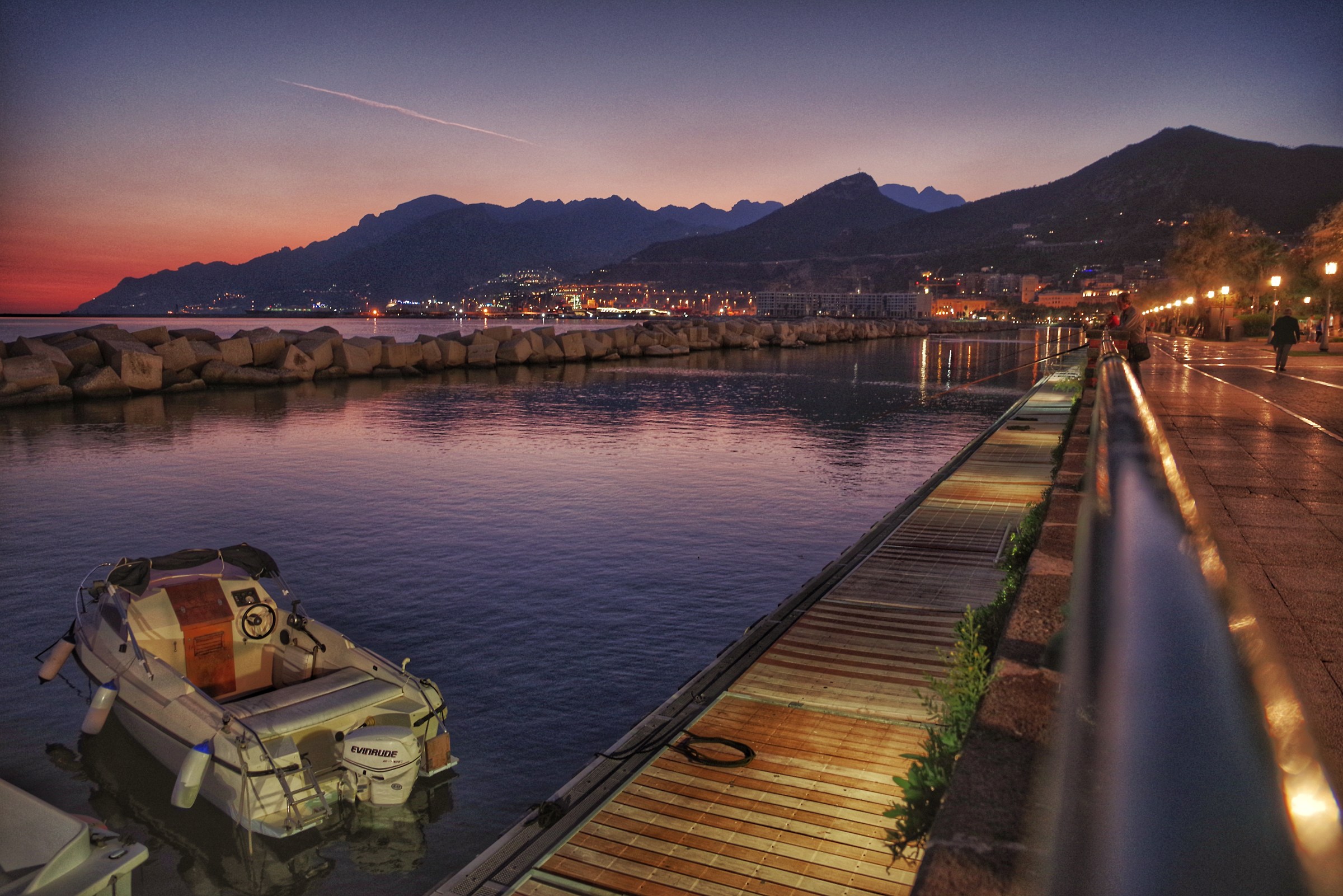 Salerno by night