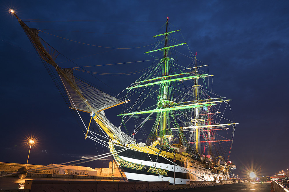 Amerigo Vespucci school ship