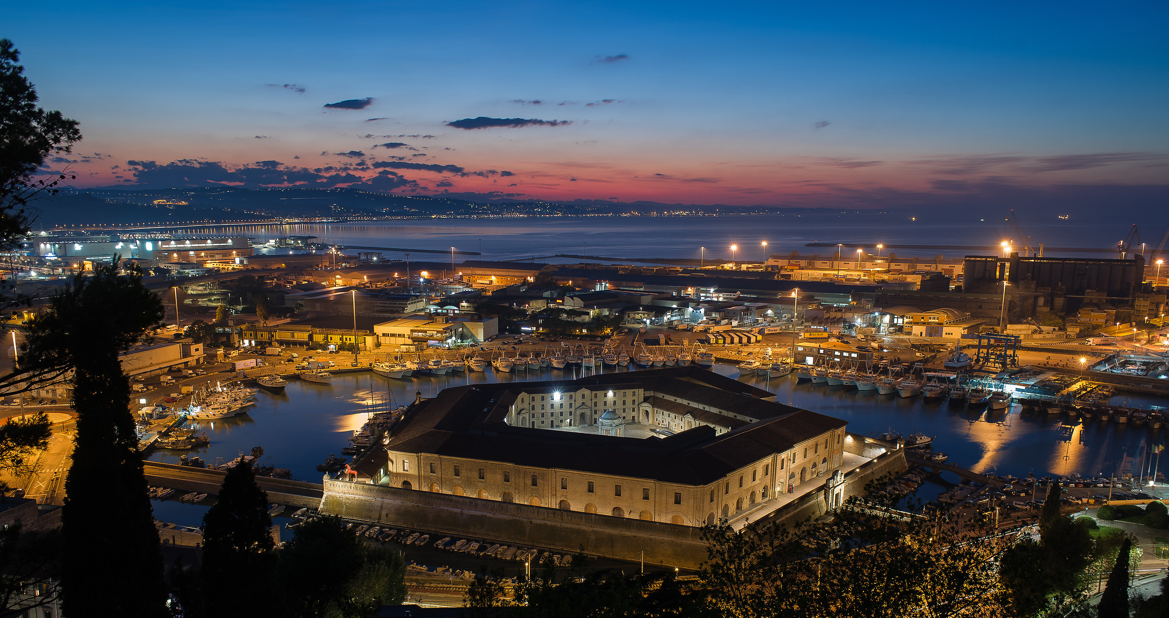 Sunset Lazzaretto Ancona