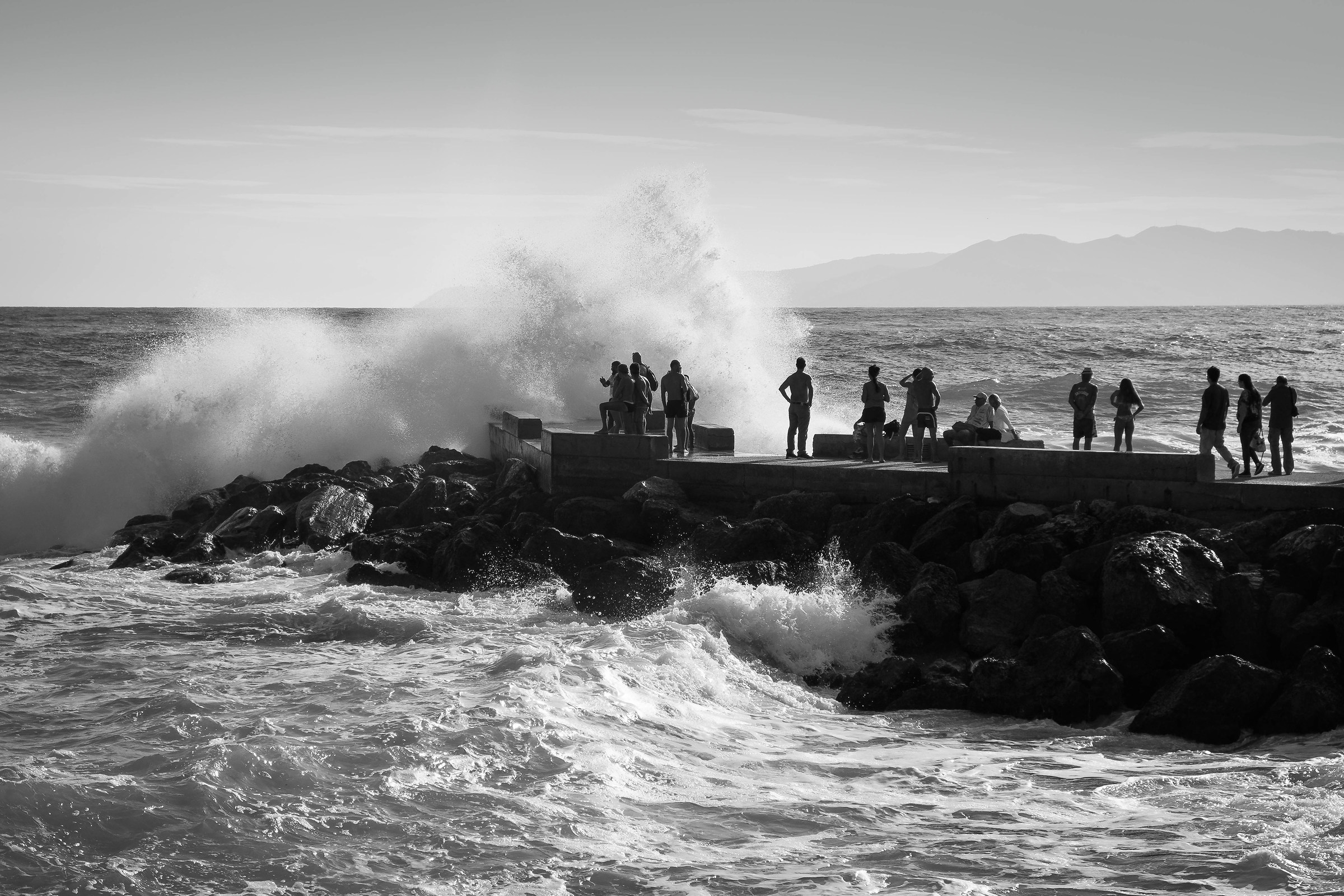 Mare grosso a Varigotti