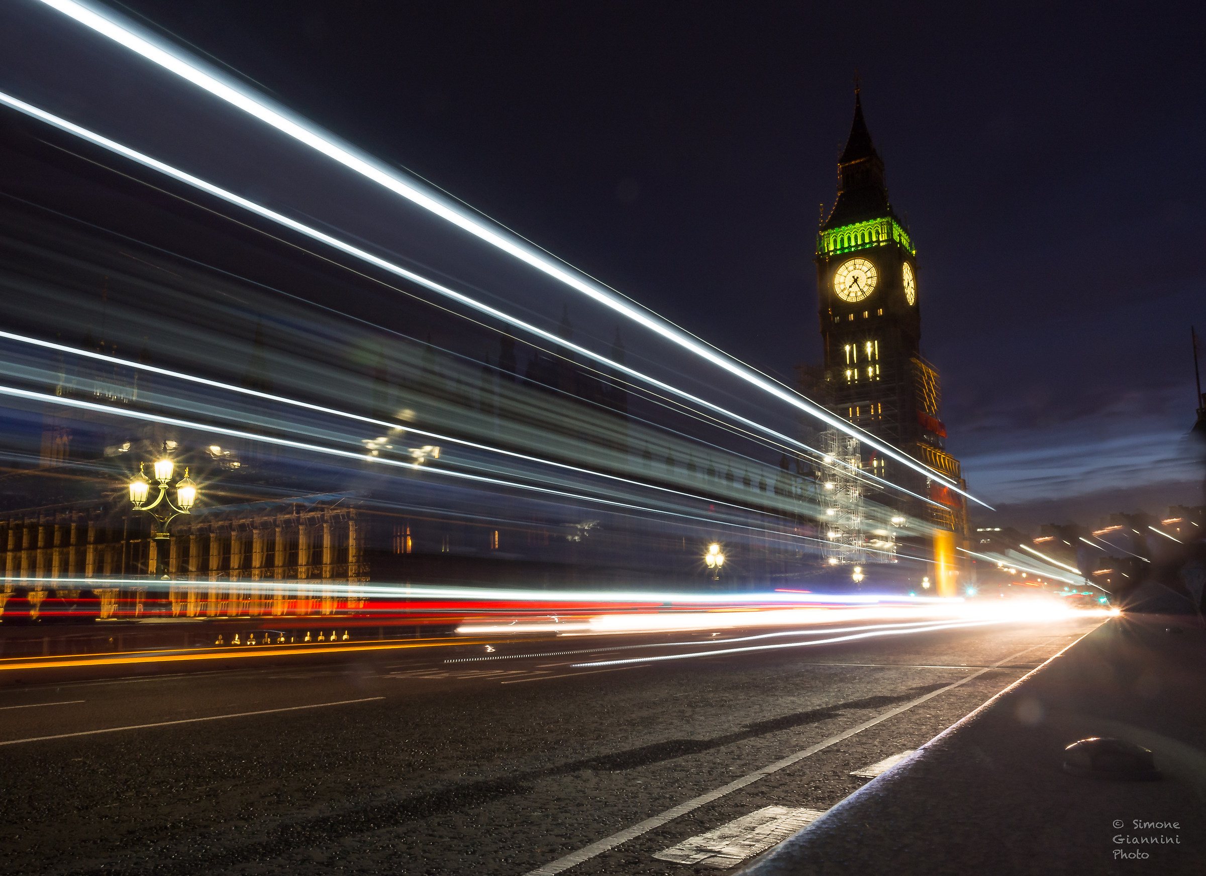 Scie sotto al Big Ben