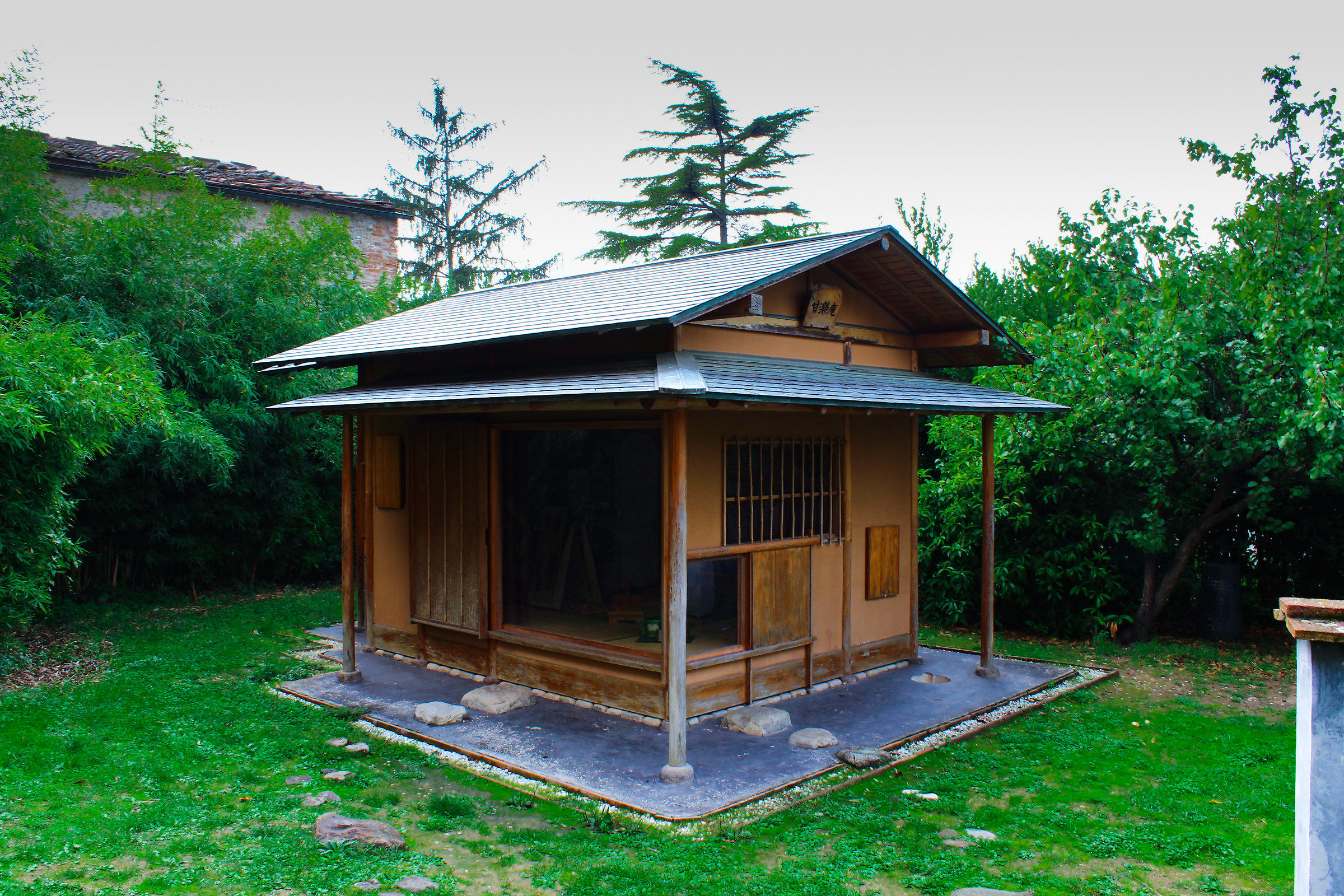 Il giardino della casa del tè