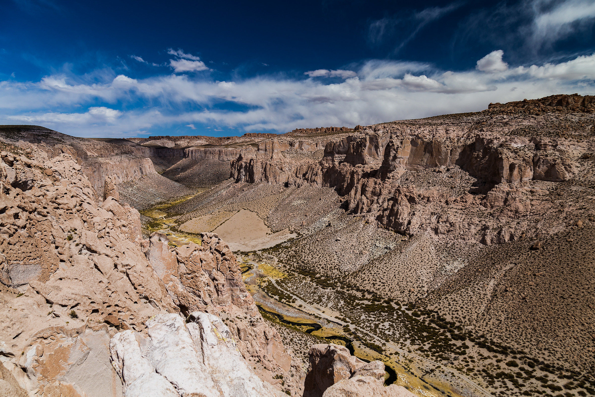 Canyon sugli altopiani