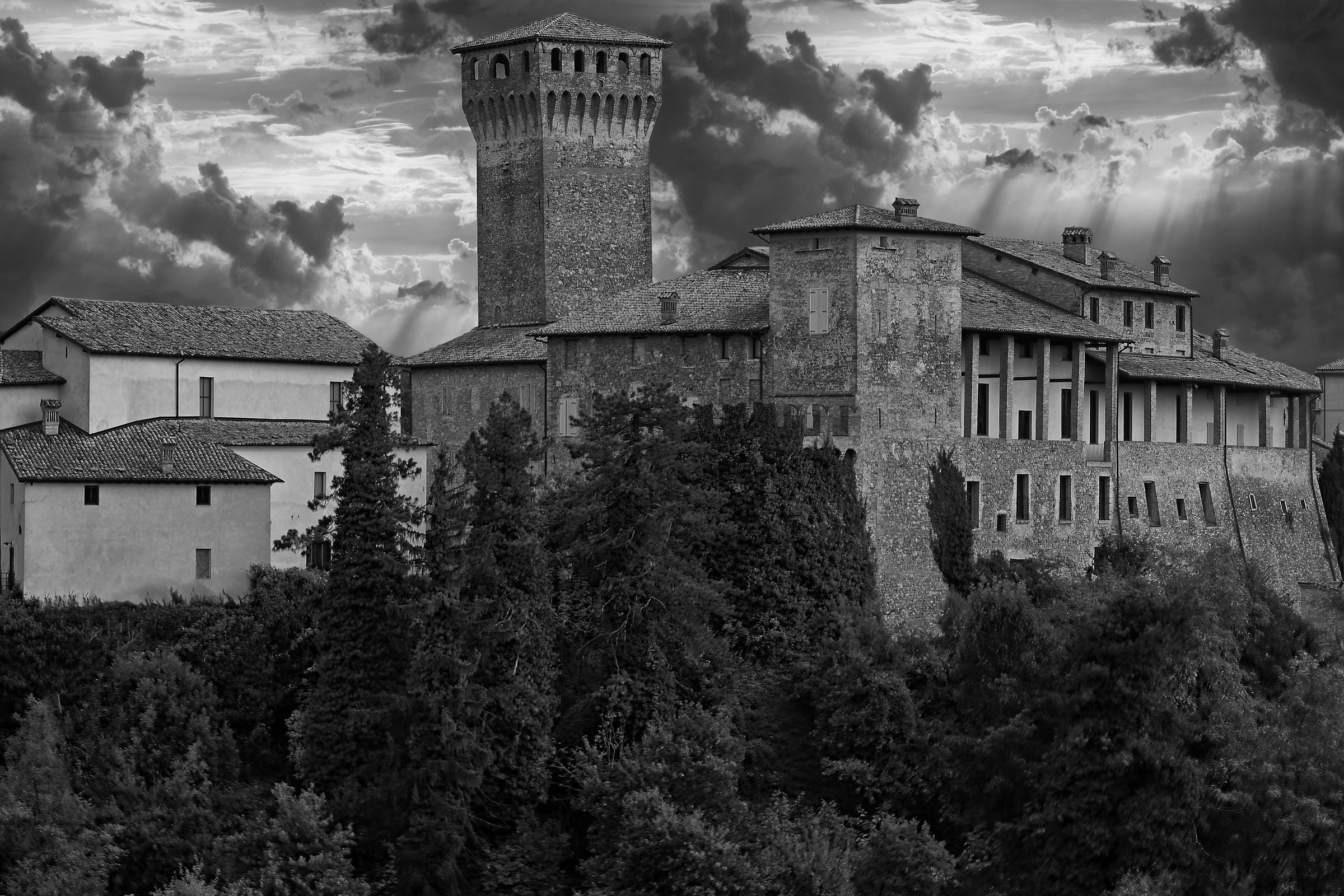 Castle of Levizzano in Modena