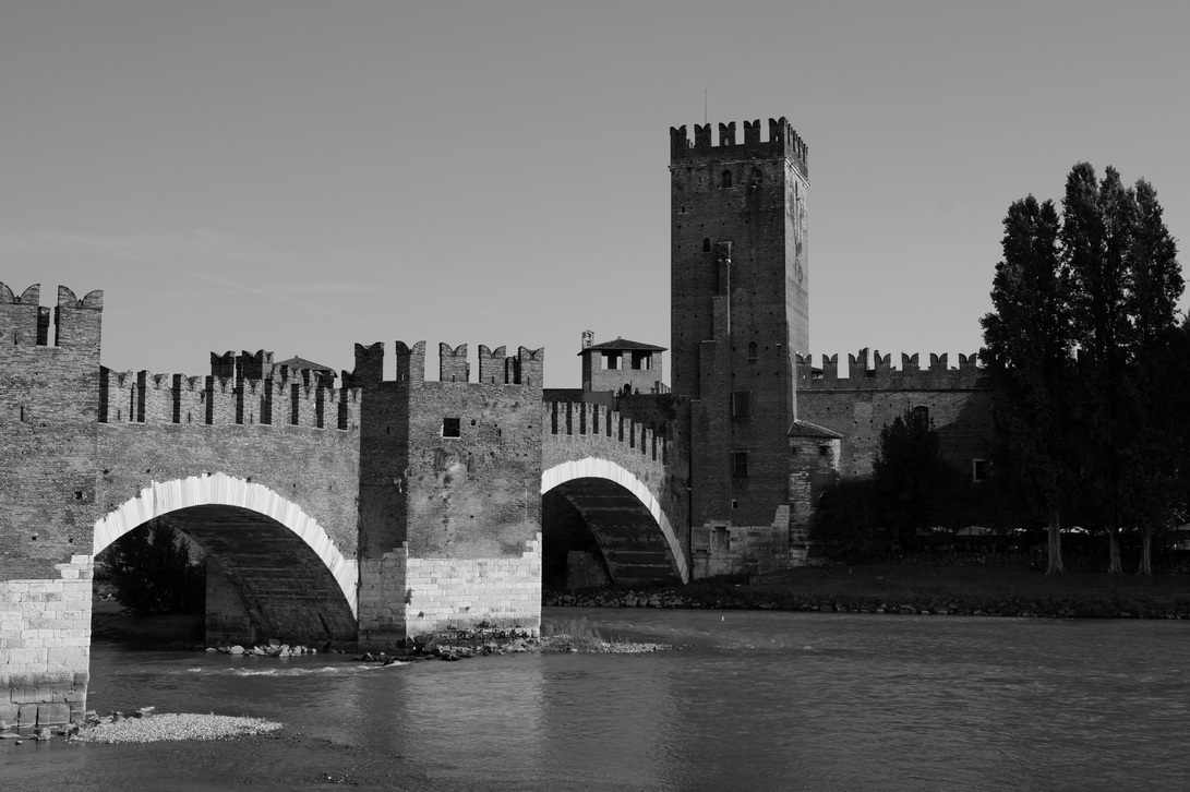 Ponte Vecchio B/W (Verona)