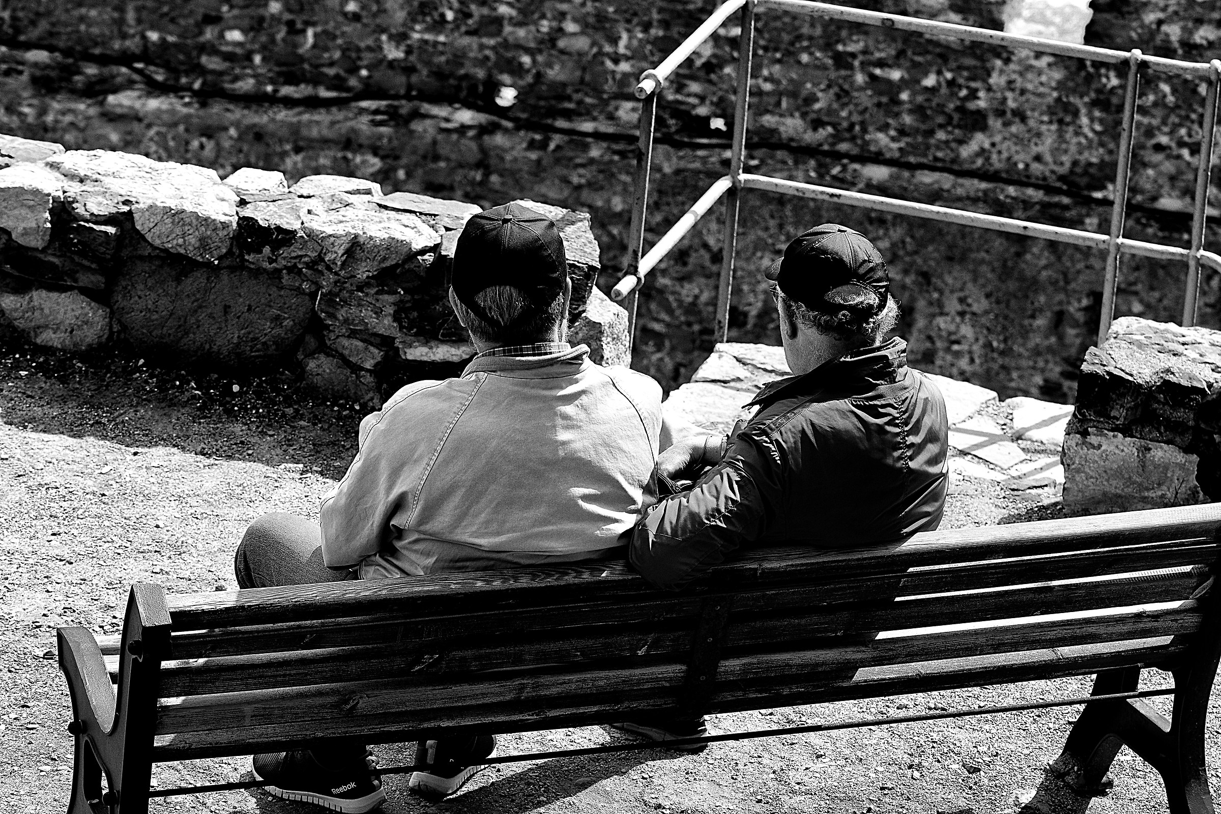 Better than that ... a friend, the sun, the quiet