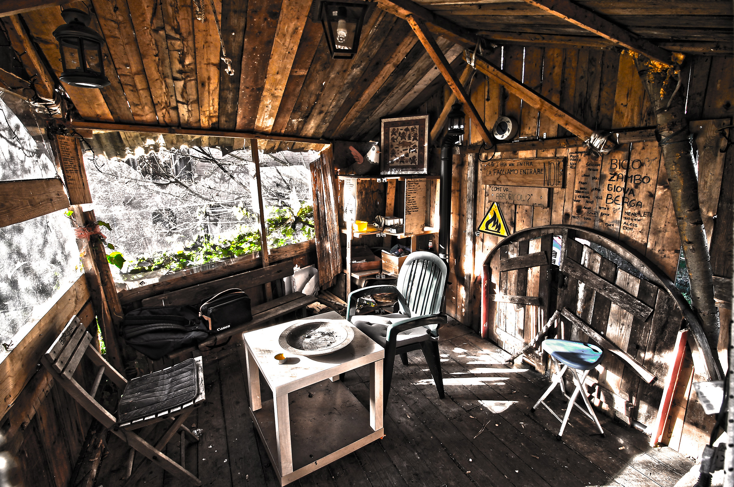 Interior of the Cottage