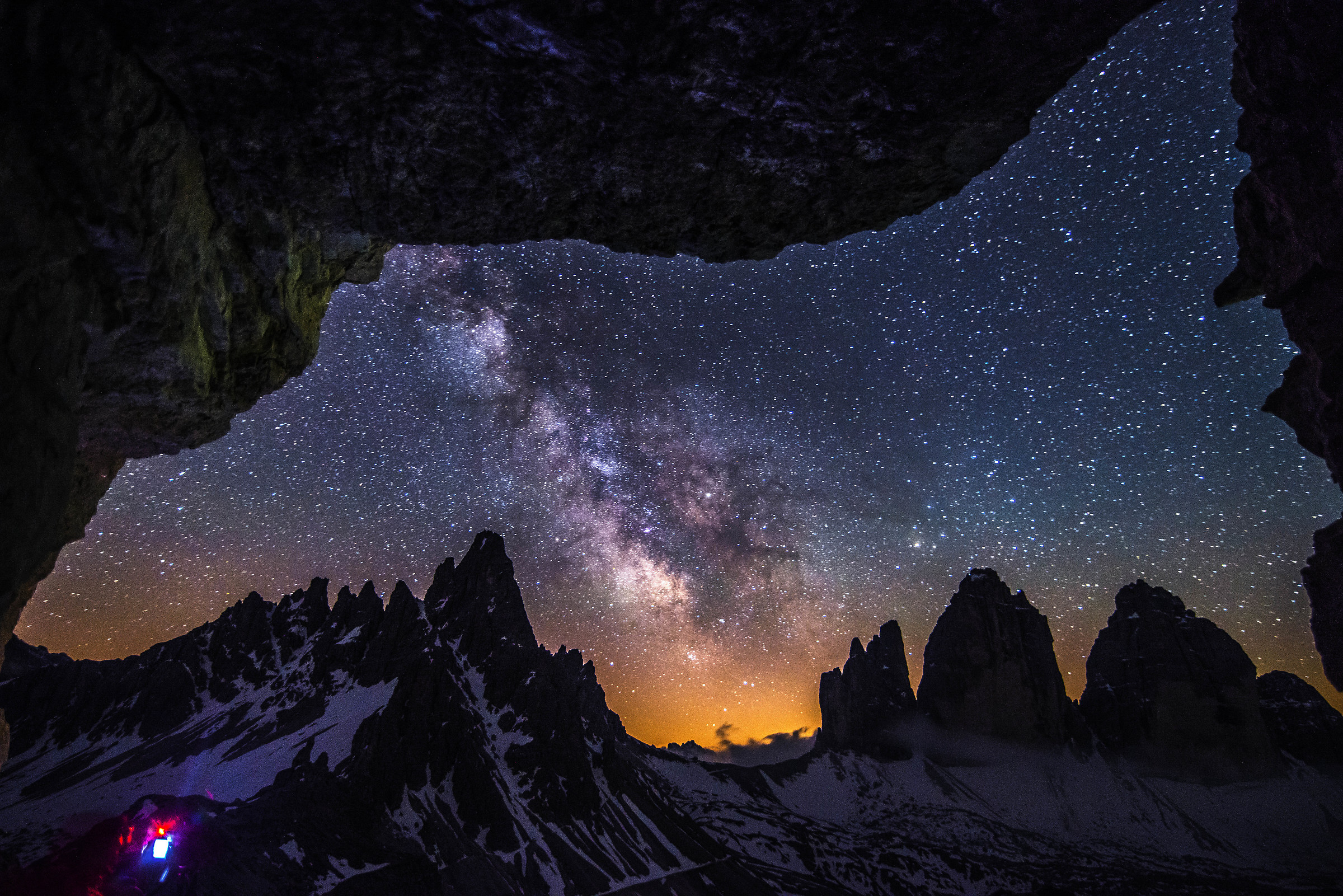 Milky Way on the Three Peaks !!